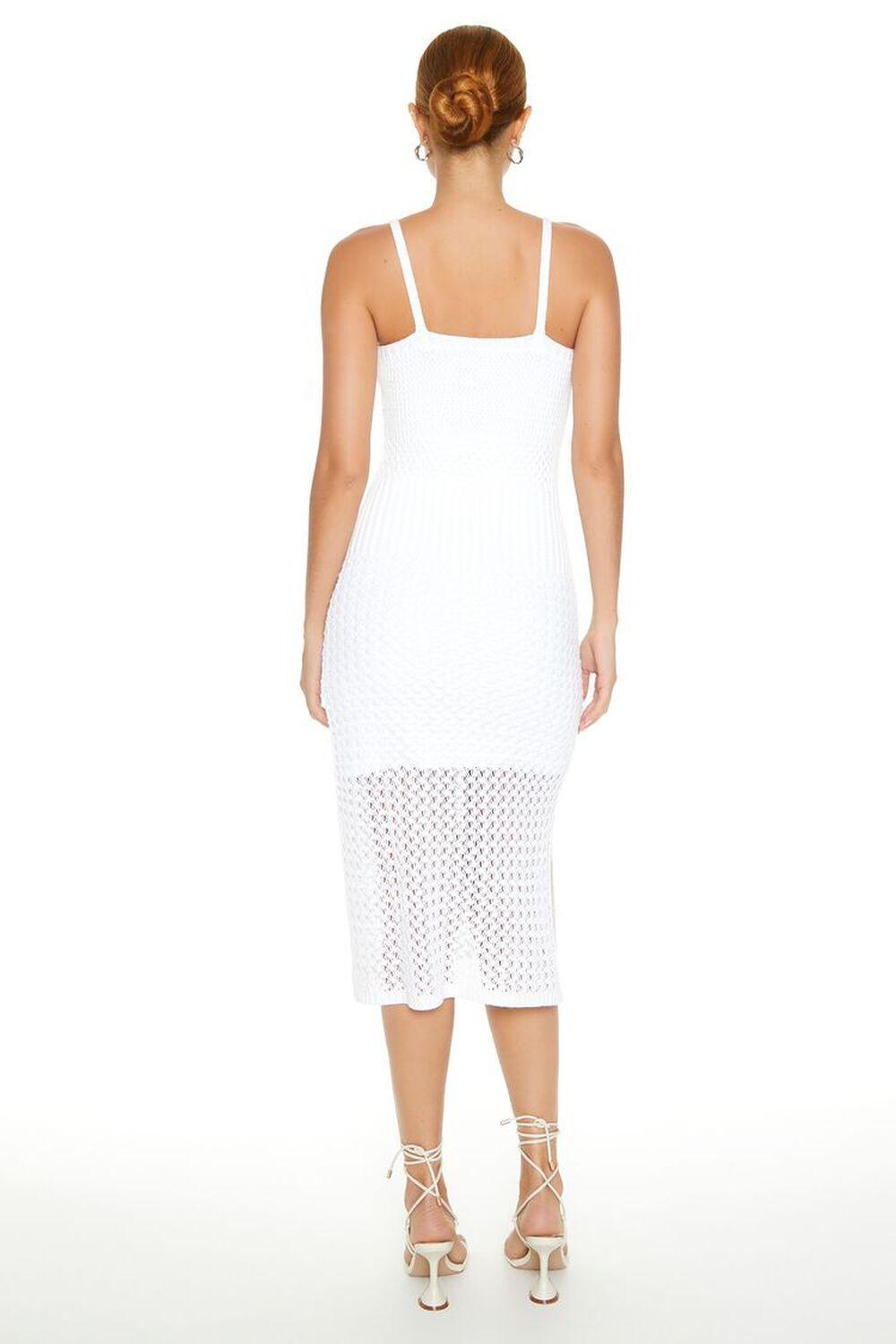 Pointelle Knit Midi Dress | Forever 21 Product Image