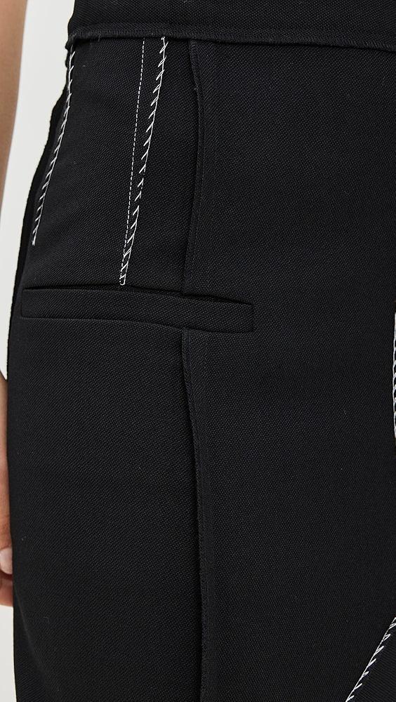 Victoria Beckham Deconstructed Floor Length Skirt | Shopbop Product Image
