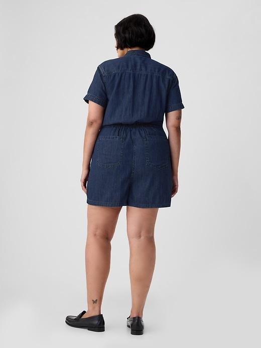 Denim Romper Product Image