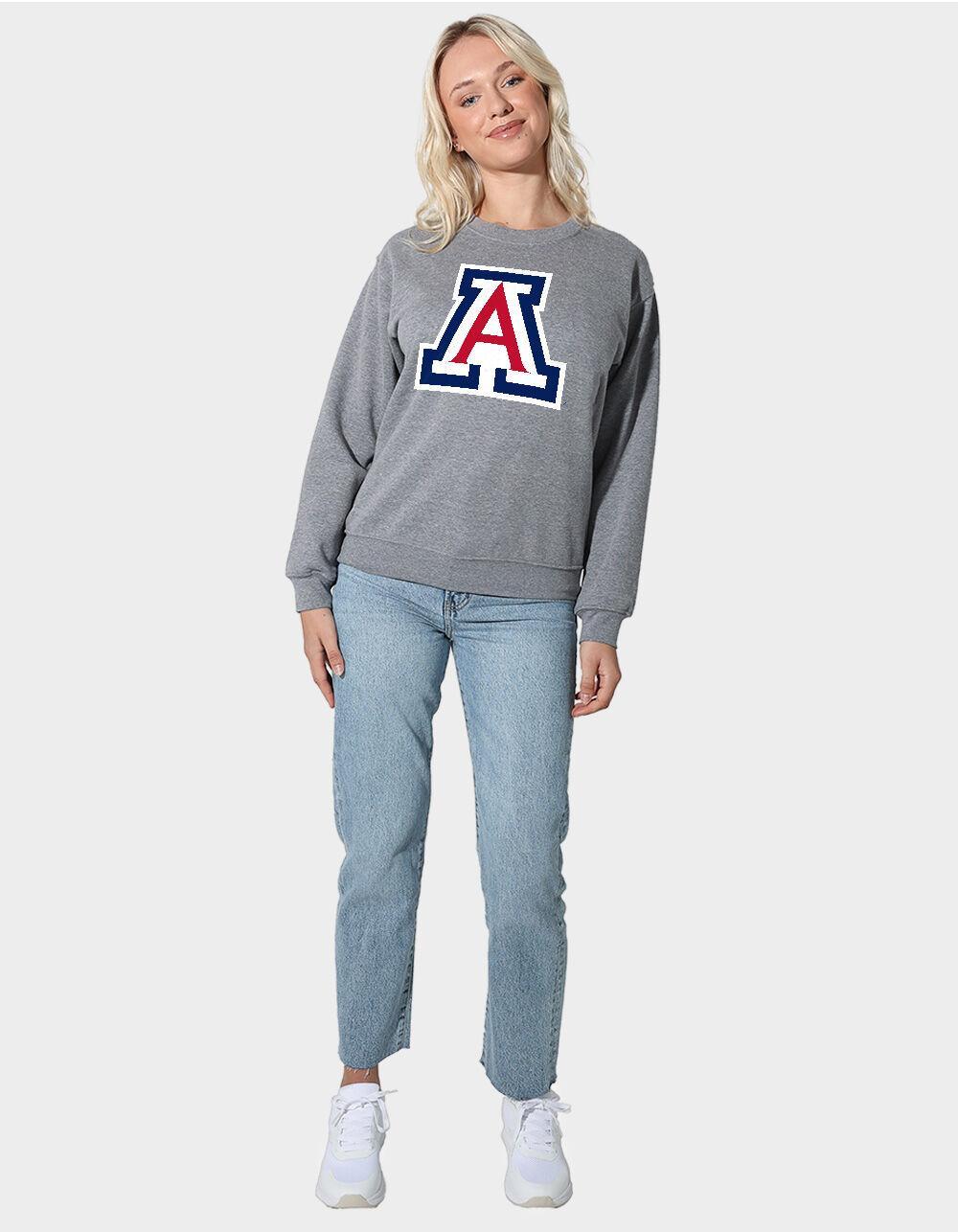 THE UNIVERSITY OF ARIZONA Official Traditional Womens Crewneck Fleece Product Image