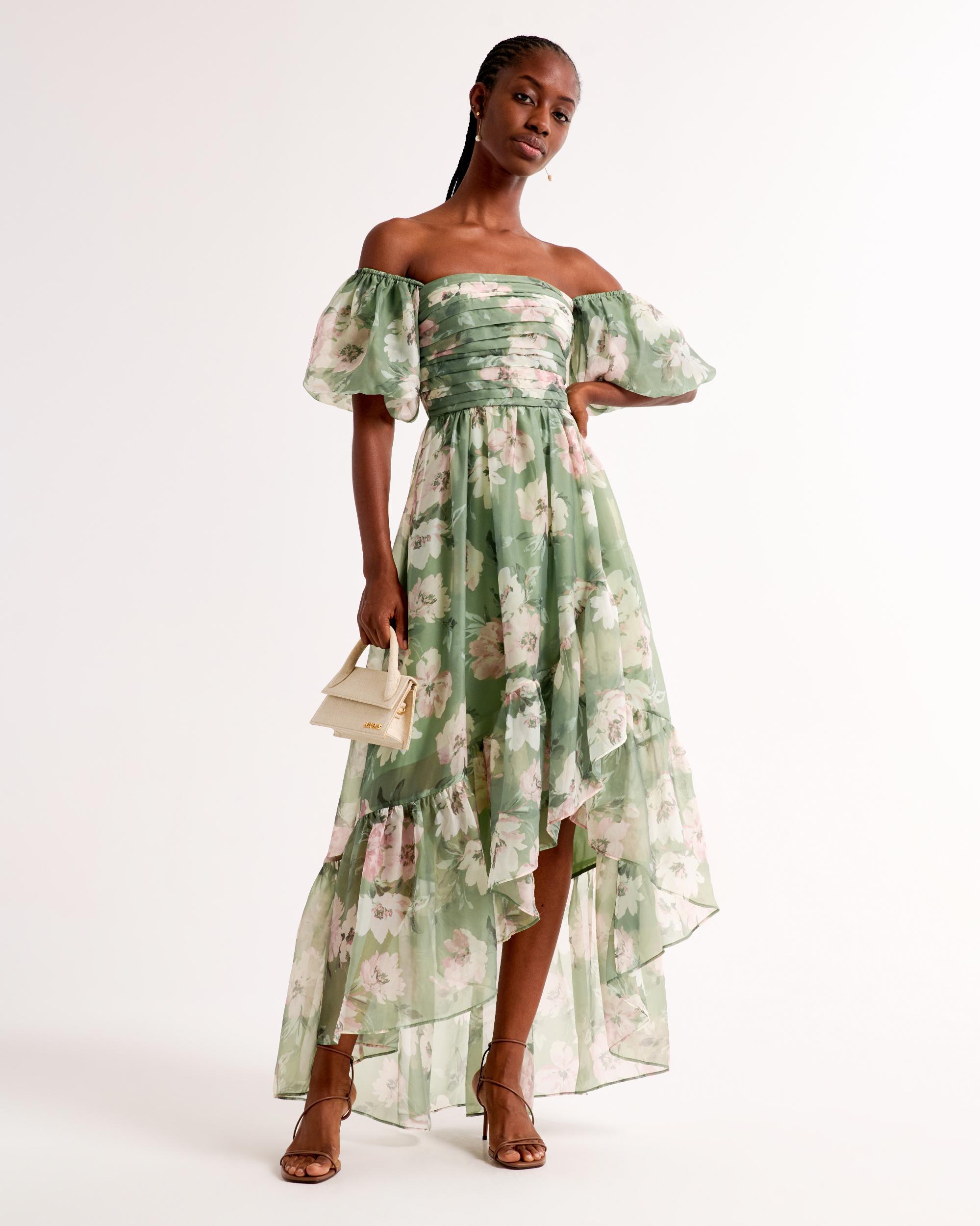 Emerson Off-The-Shoulder Drama Maxi Dress Product Image