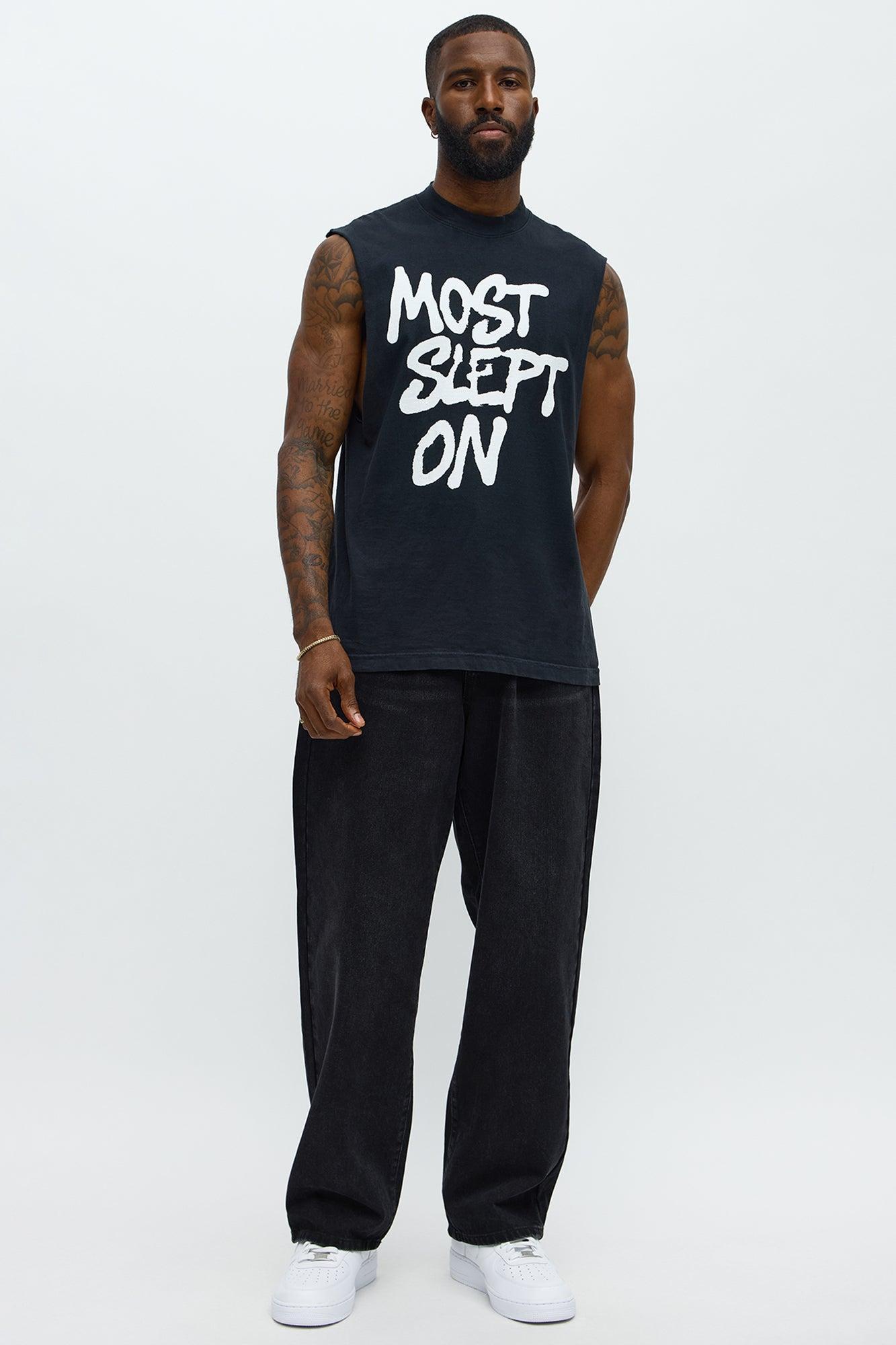 Most Slept On Muscle Tee - Black Product Image