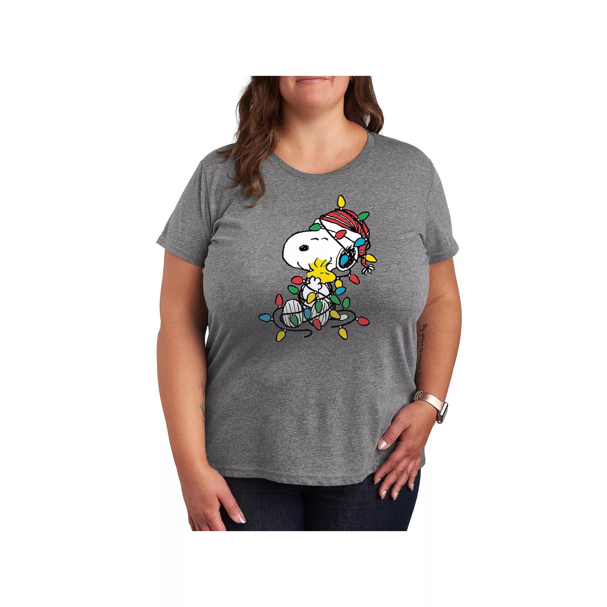 Plus He Is Risen Cross Graphic Tee, Womens Product Image
