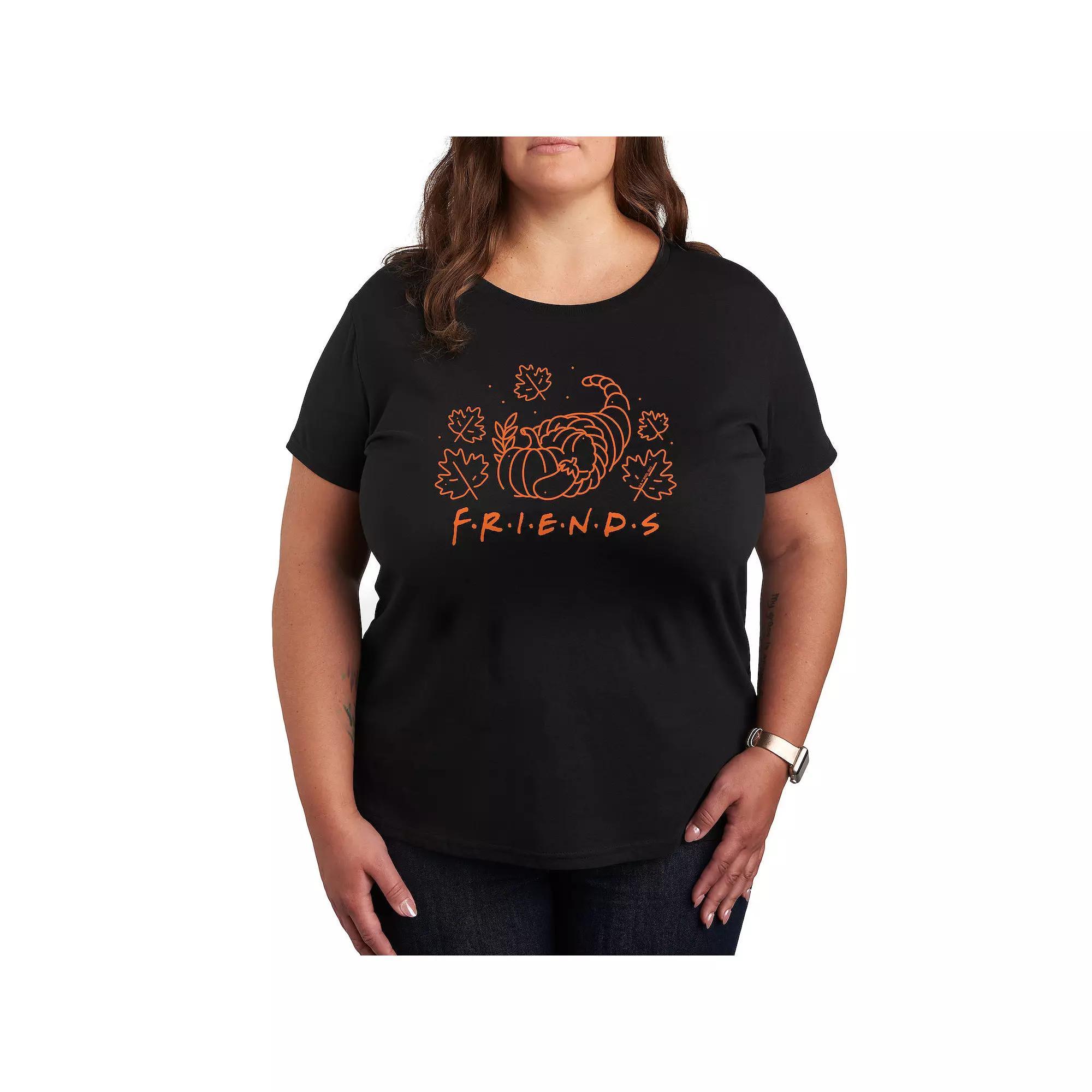 Plus Size Nickelodeon SpongeBob Squarepants Valentines Squidward Graphic Tee, Womens Product Image