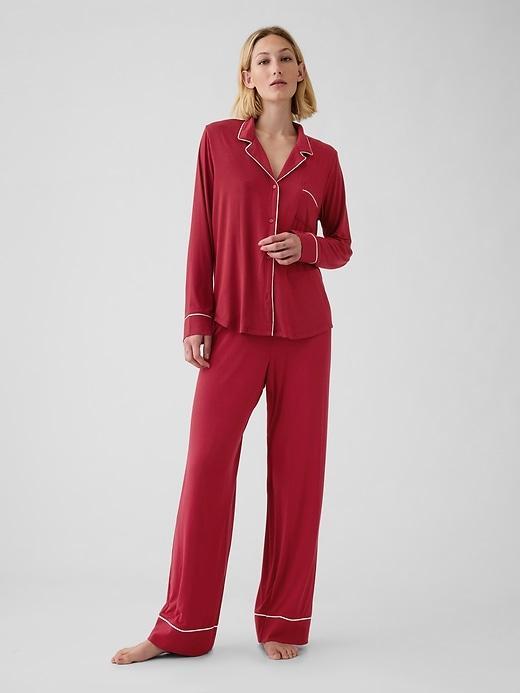 Modal Pajama Shirt Product Image