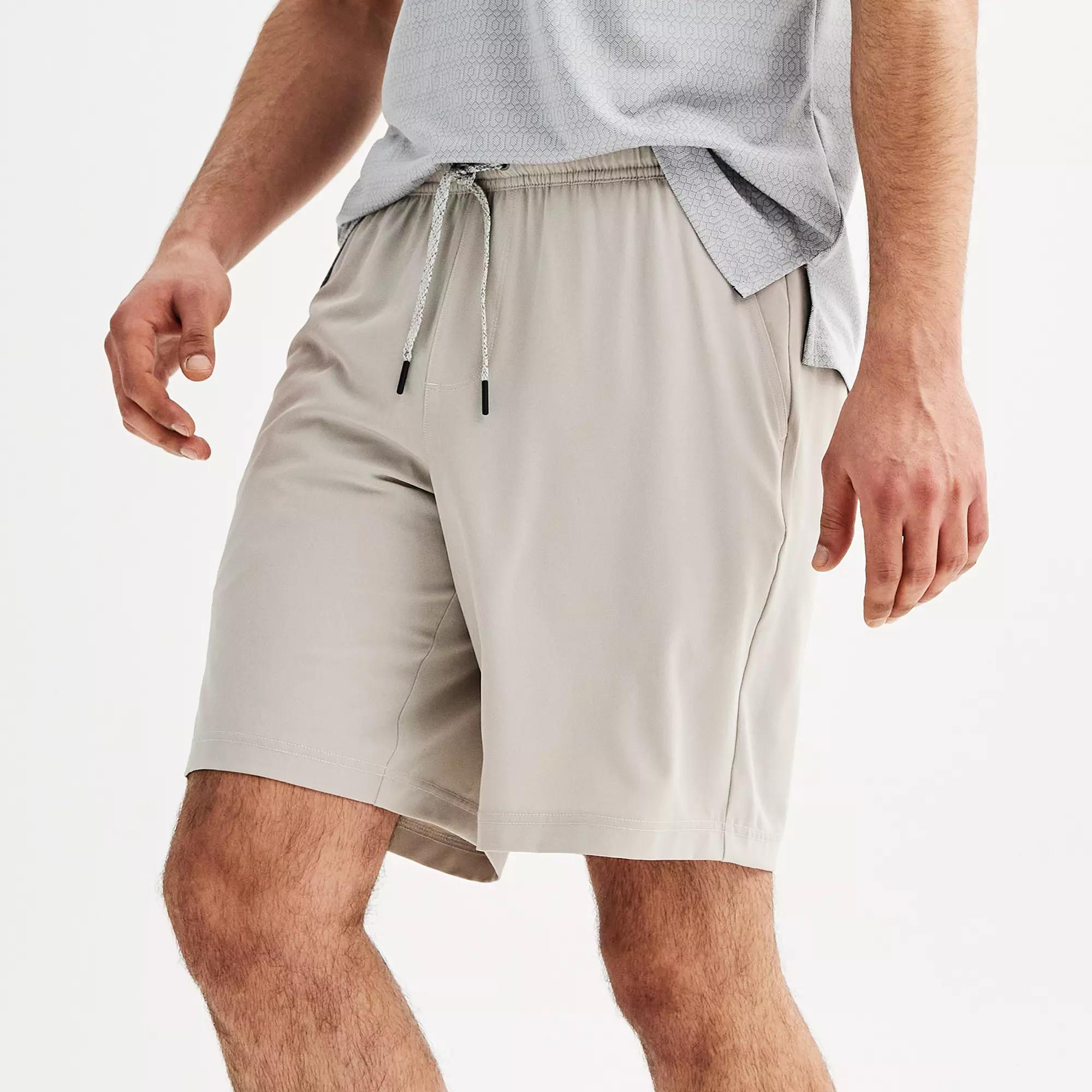Men's FLX Core Dynamic 9-Inch Stretch Lined Shorts, Size: Small, Mineral Black Product Image
