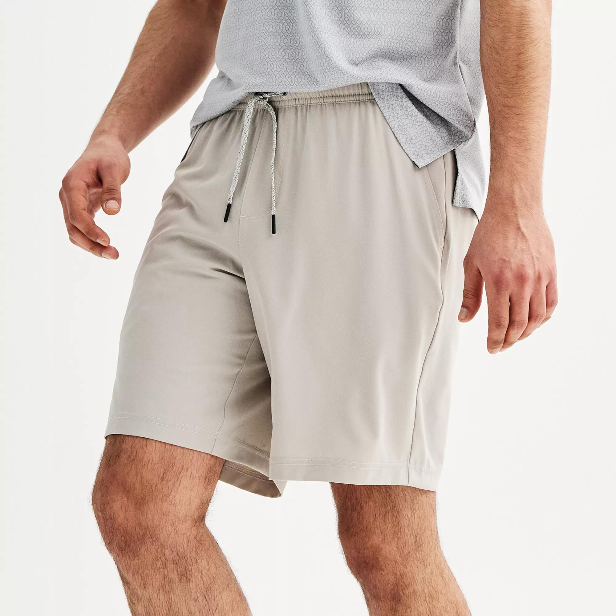 Men's FLX Core Dynamic 9-Inch Stretch Lined Shorts, Size: Small, Mineral Black Product Image