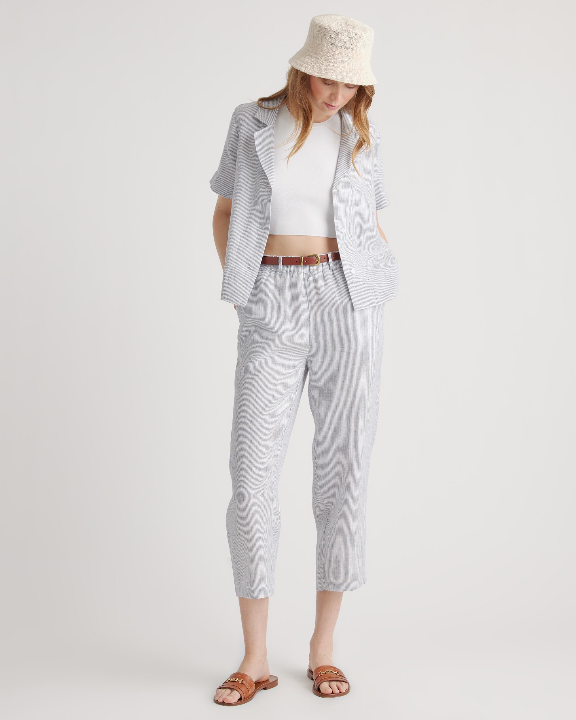 Quince | Women's 100% European Linen Pants Product Image