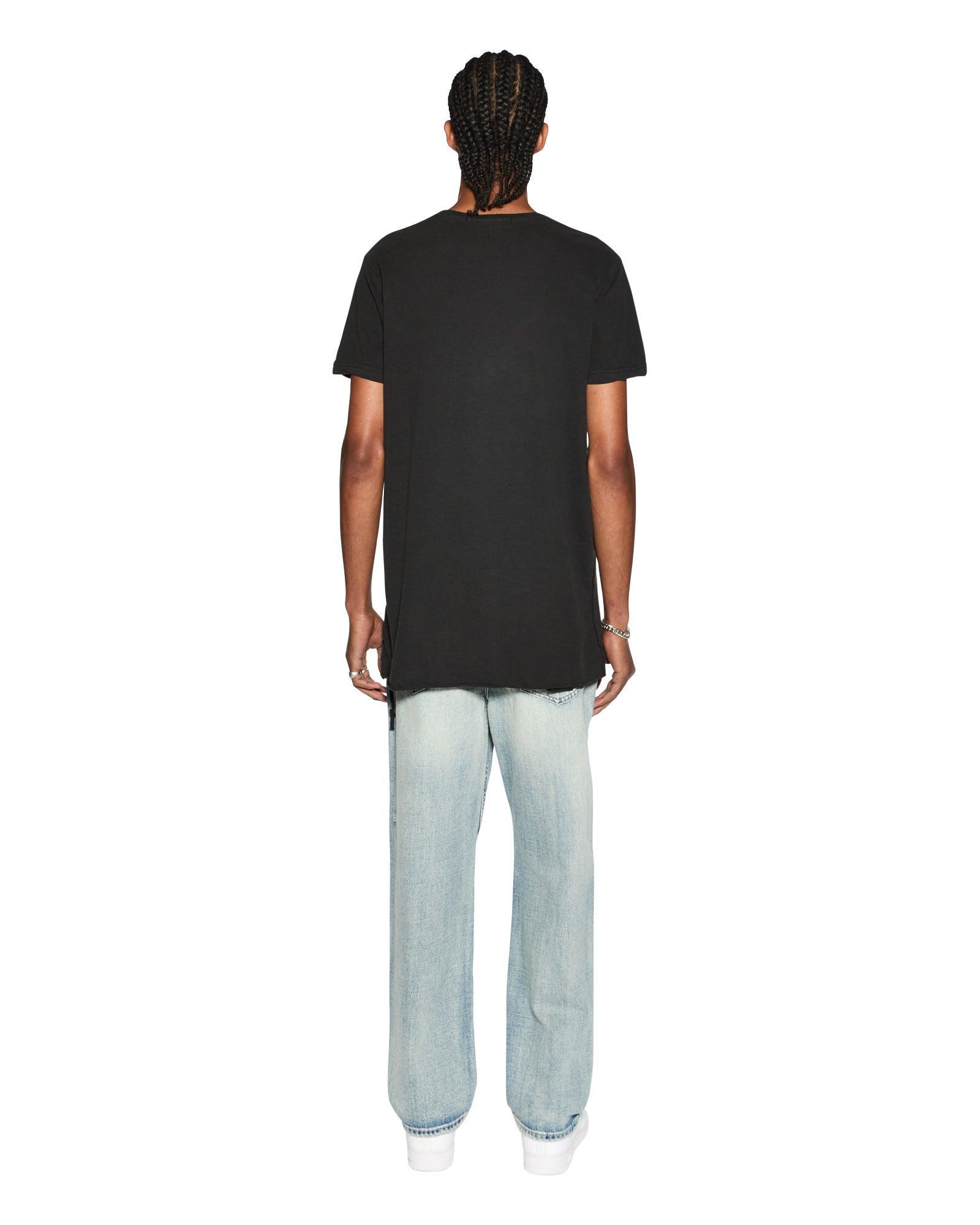 SEEING LINES SS TEE BLACK Male Product Image