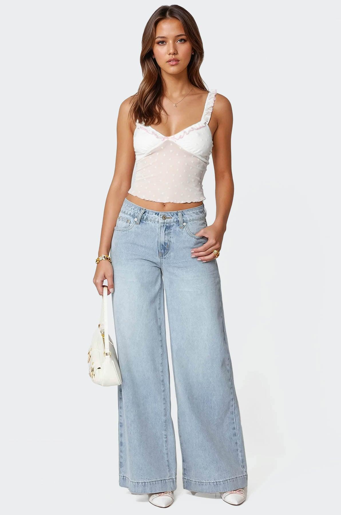 Posey Sheer Tank Top Product Image