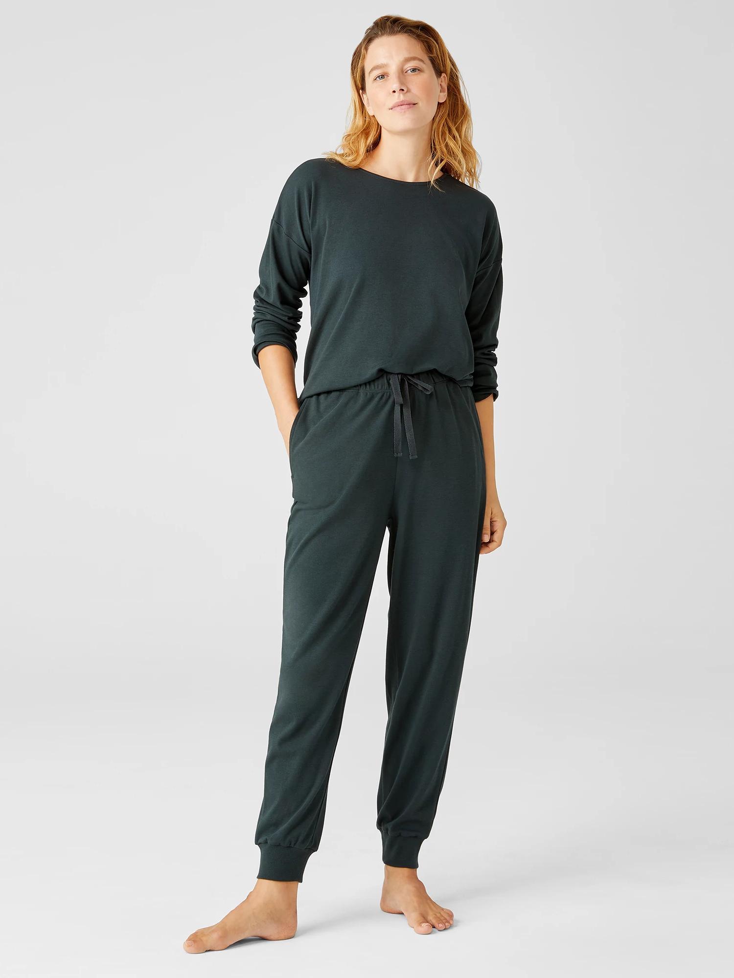 Organic Cotton InterlockJogger Sleep Pant Product Image