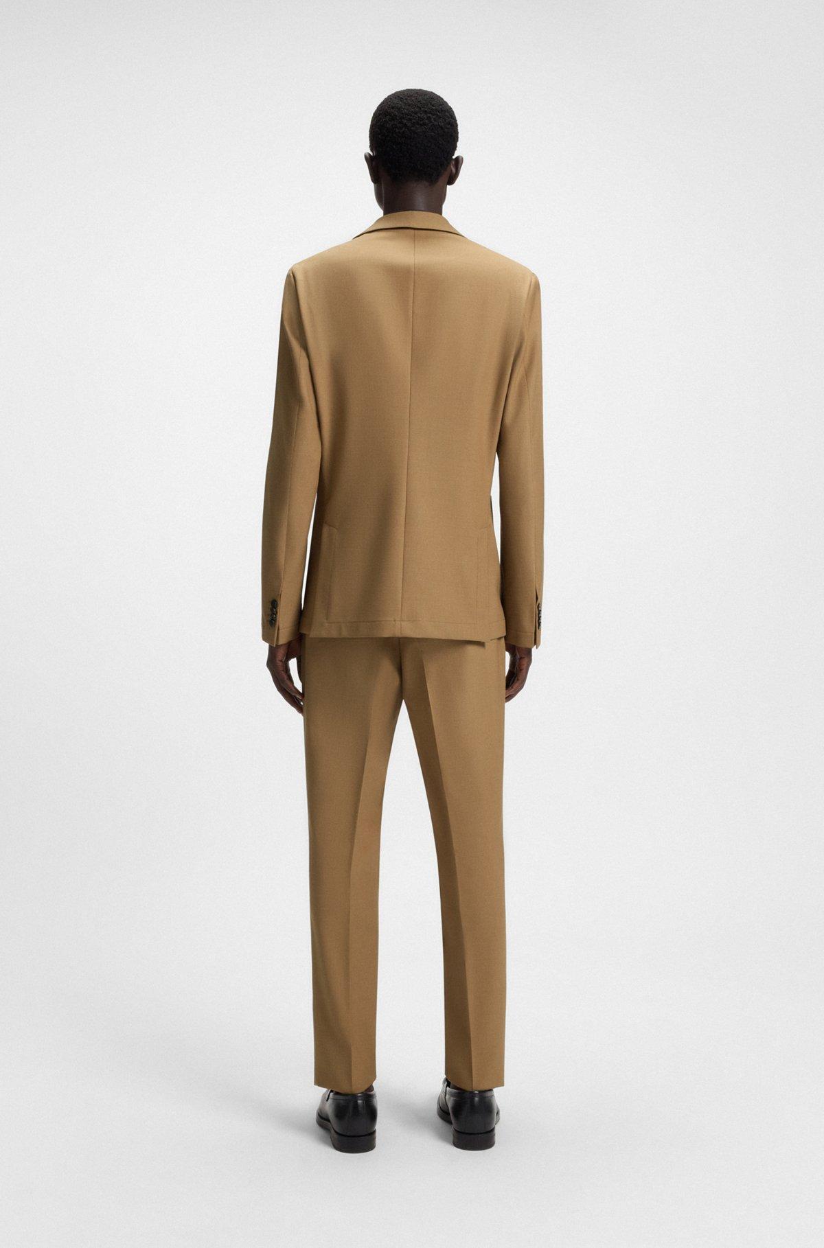 Slim-fit jacket in machine-washable stretch fabric Product Image