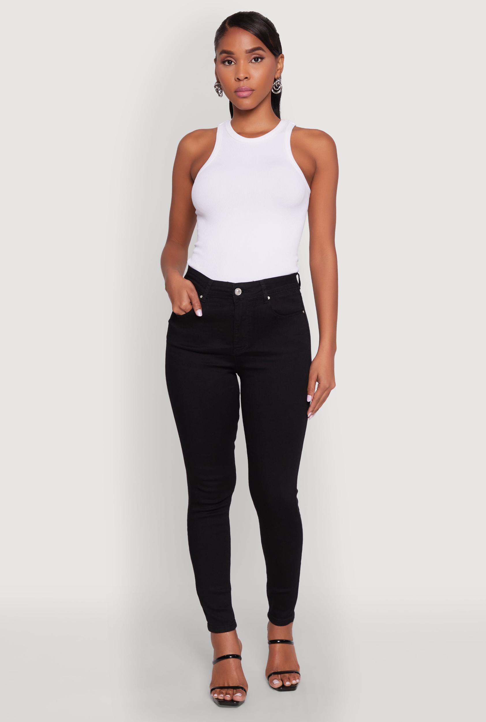 Womens WAX Basic Skinny Jeans Product Image