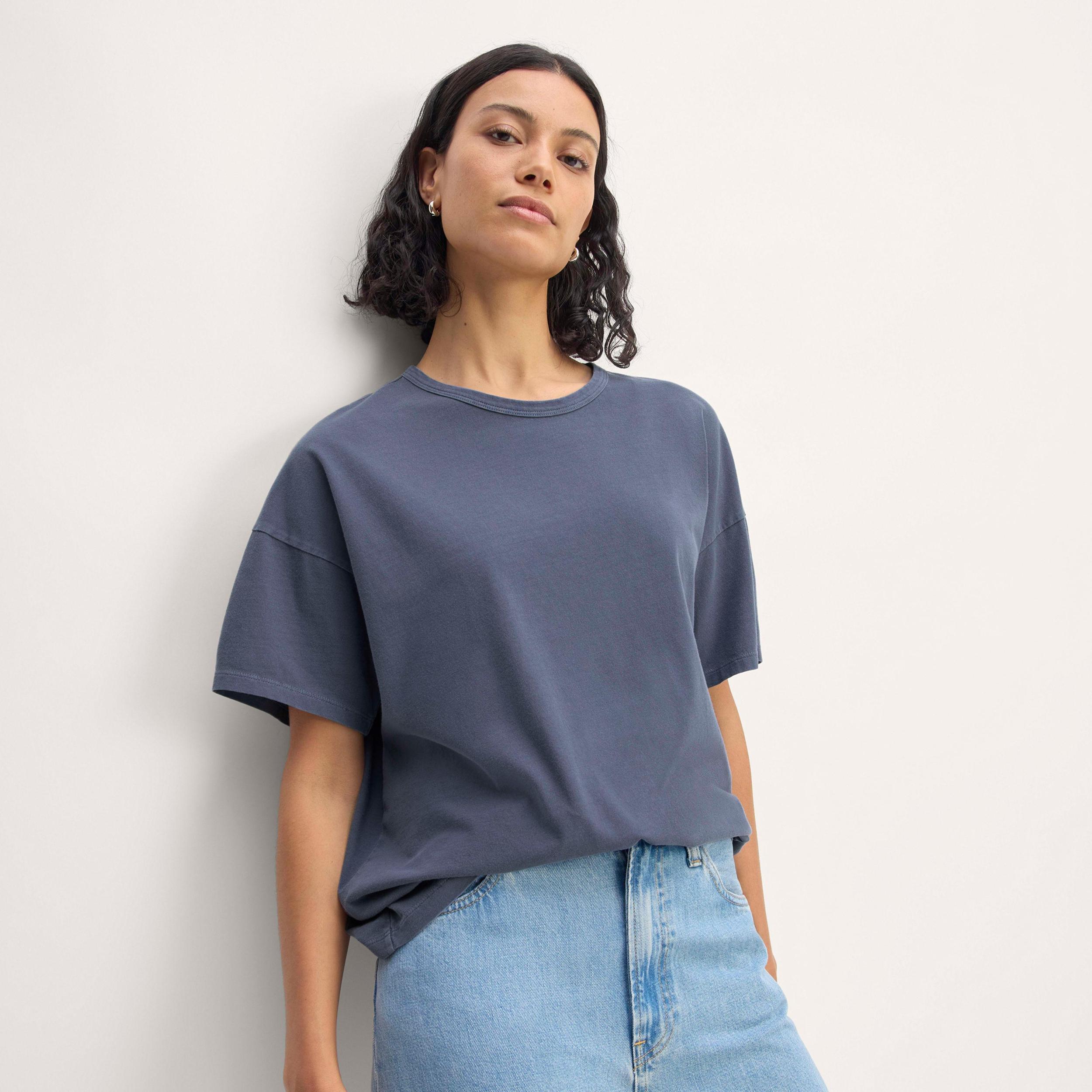 The Boyfriend Tee in Essential Cotton Product Image