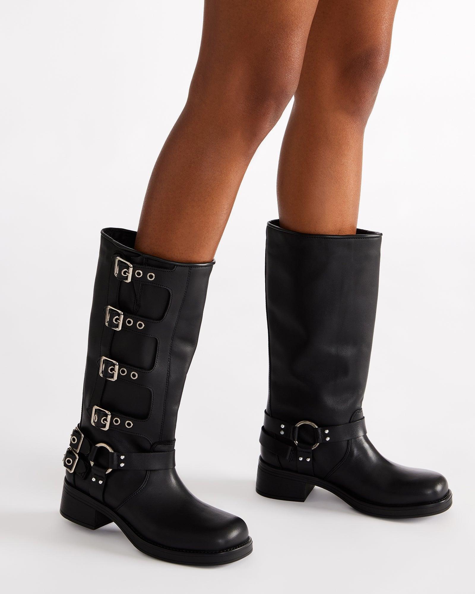 ROCKY BLACK LEATHER Female Product Image