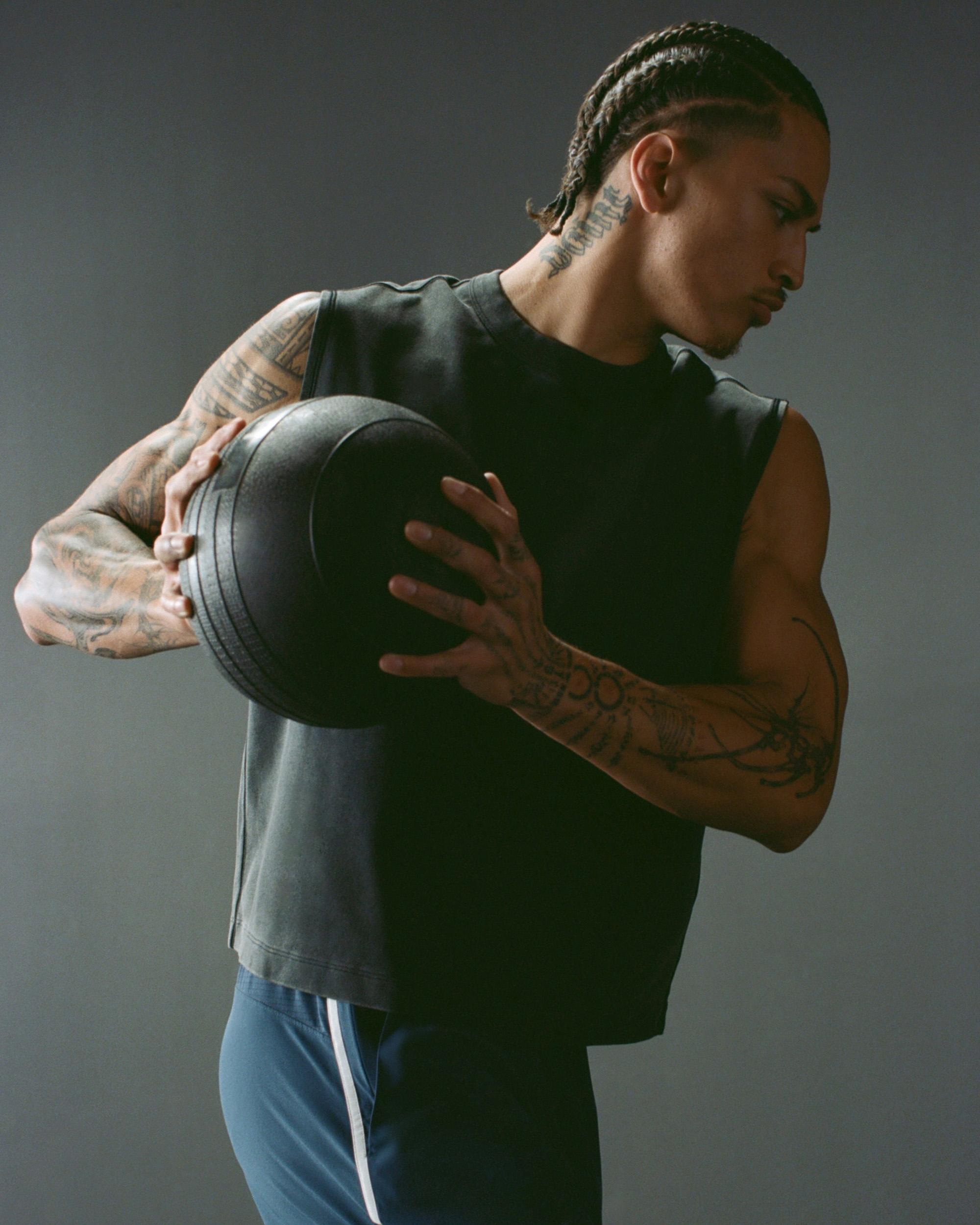 YPB Heavyweight Cotton Extended Shoulder Tank Product Image