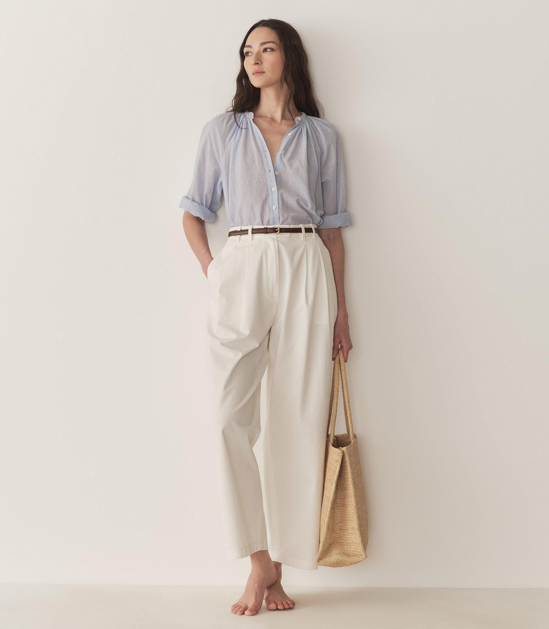JONIE TOP -- HARBOR BLUE Product Image
