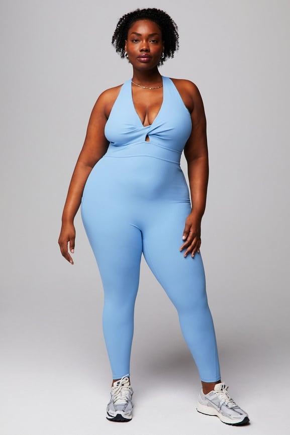 Oasis Rib Twist Front 7/8 Jumpsuit Product Image
