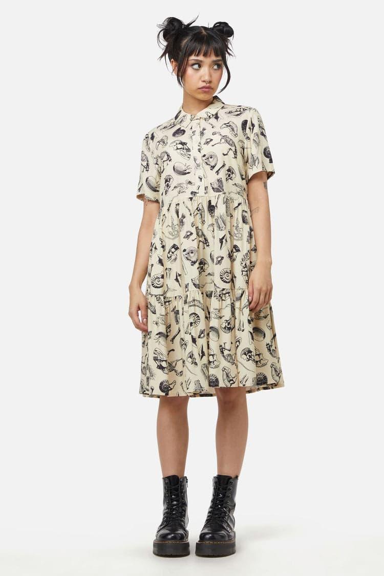 Body Fossils Printed Dress Product Image
