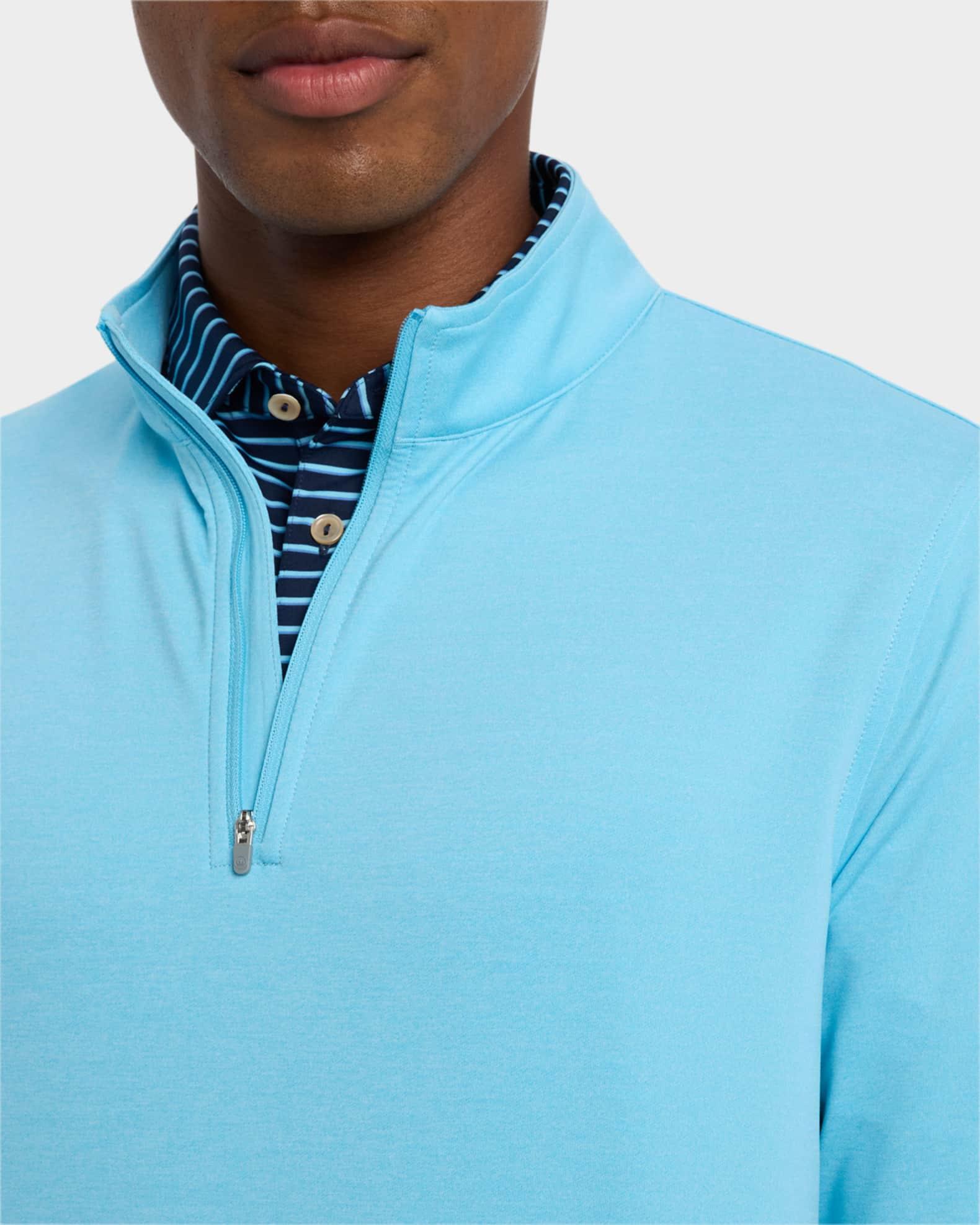 Men's Perth Melange Performance Quarter-Zip Sweater Product Image