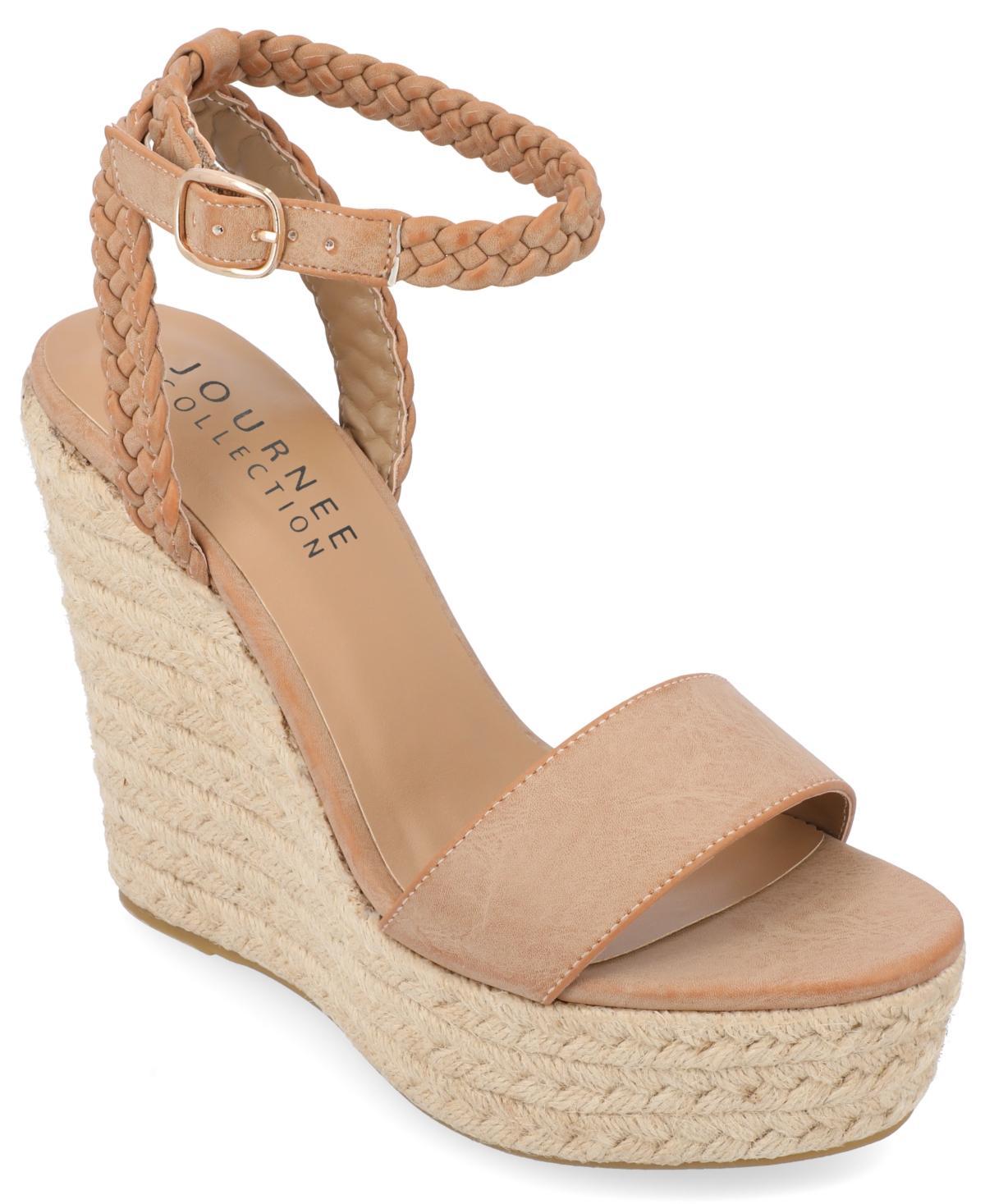 Journee Collection Womens Andiah Wedge Sandal Product Image