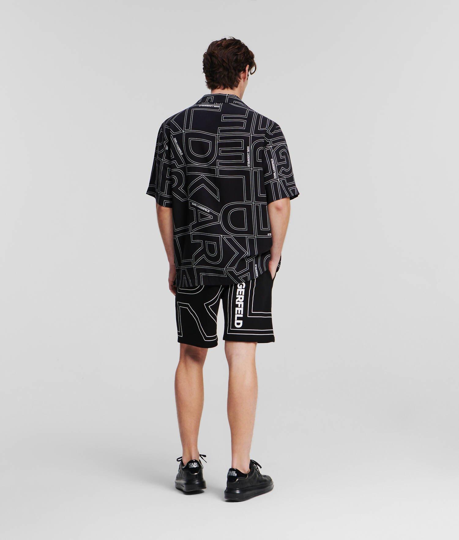 ALL-OVER KARL LOGO SHIRT Product Image