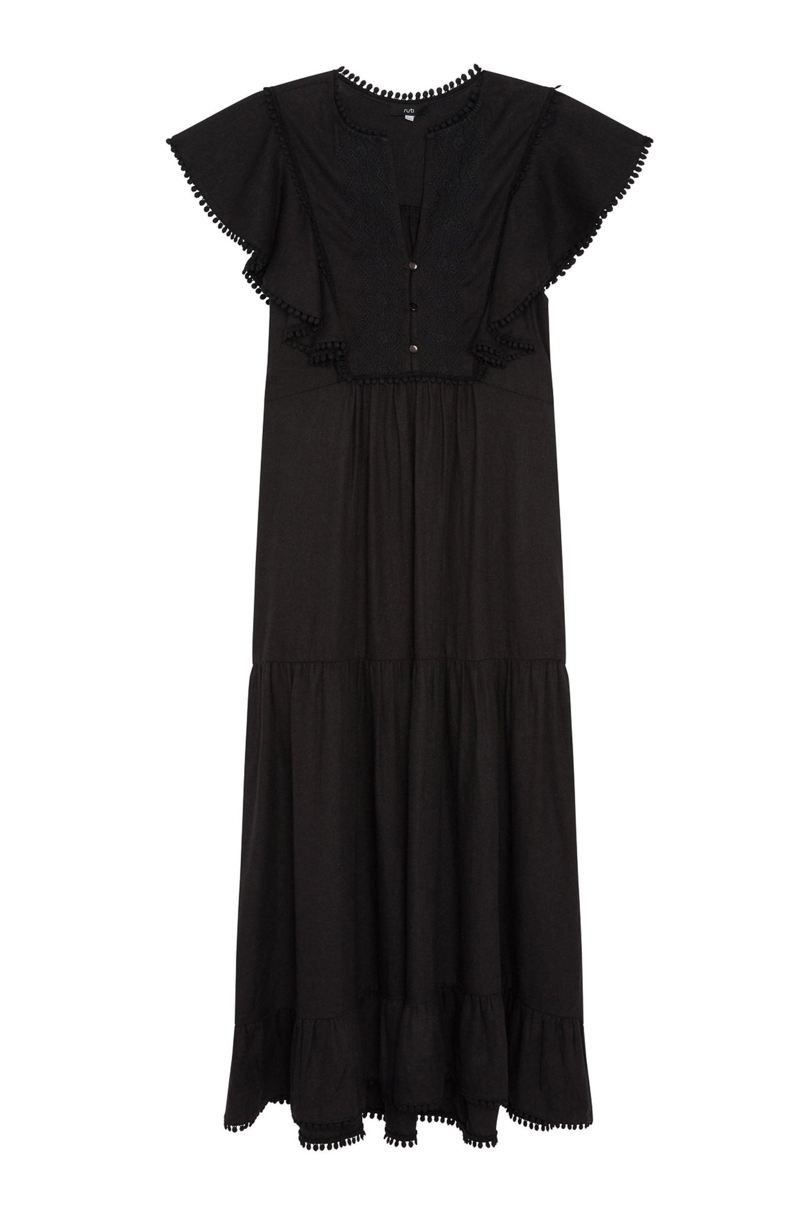 Embroidered Mykonos Tiered Dress Product Image
