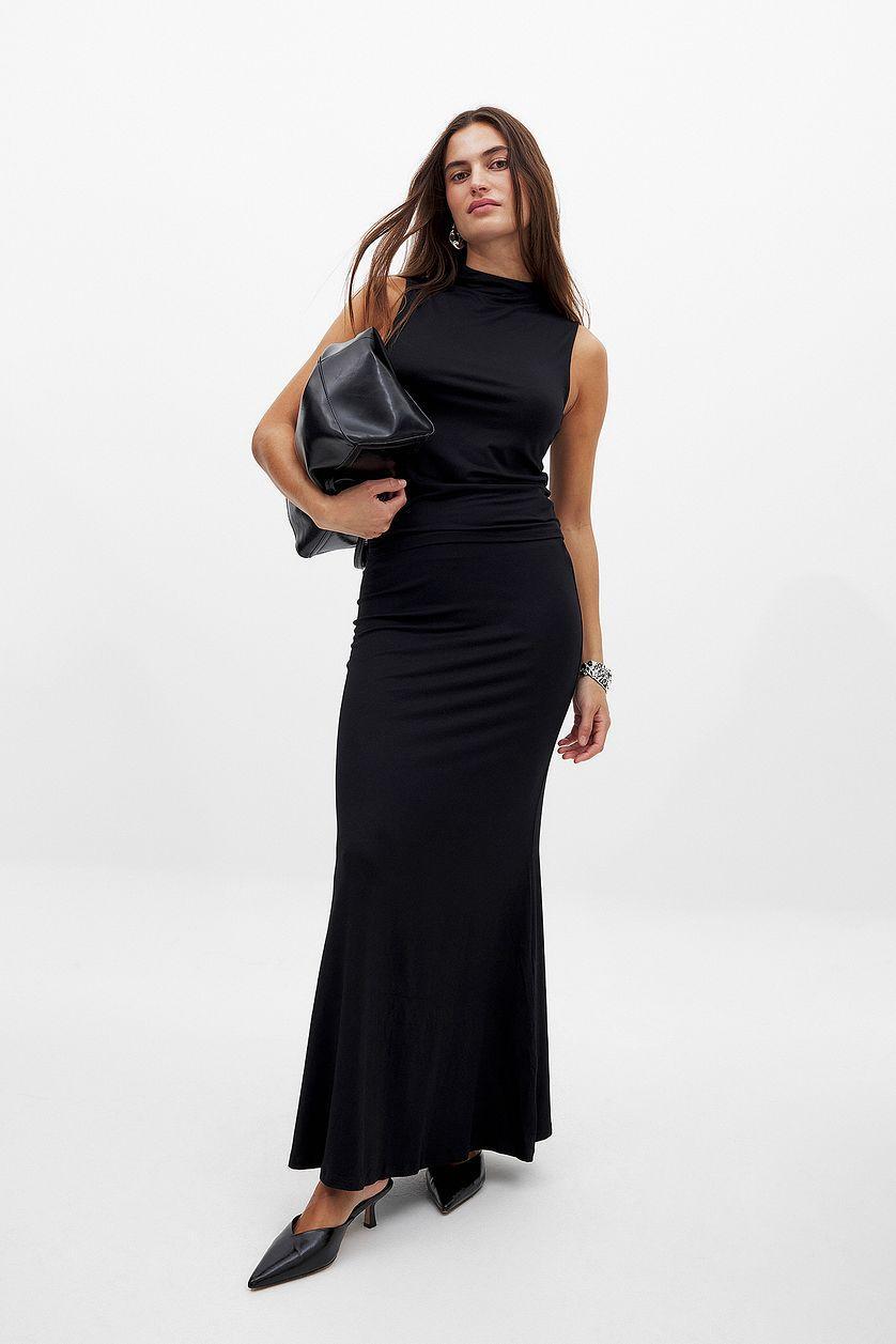 Soft Line Funnel Neck Top Product Image