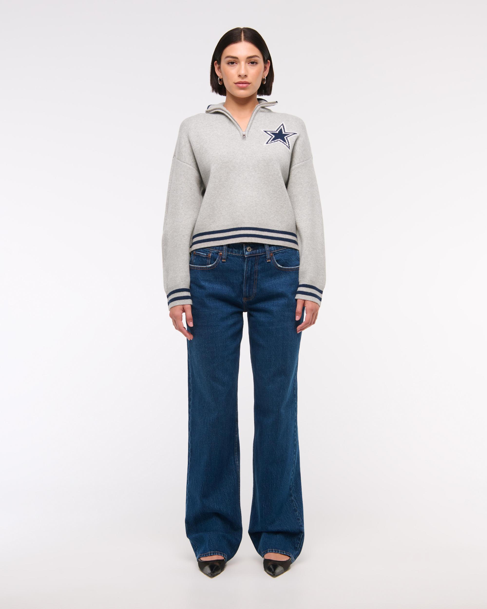 Dallas Cowboys LuxeLoft Half-Zip Product Image