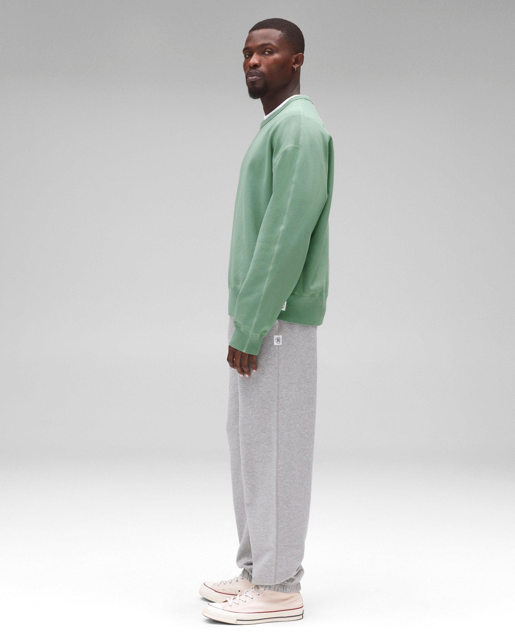 Midweight Terry Relaxed Crewneck Male Product Image