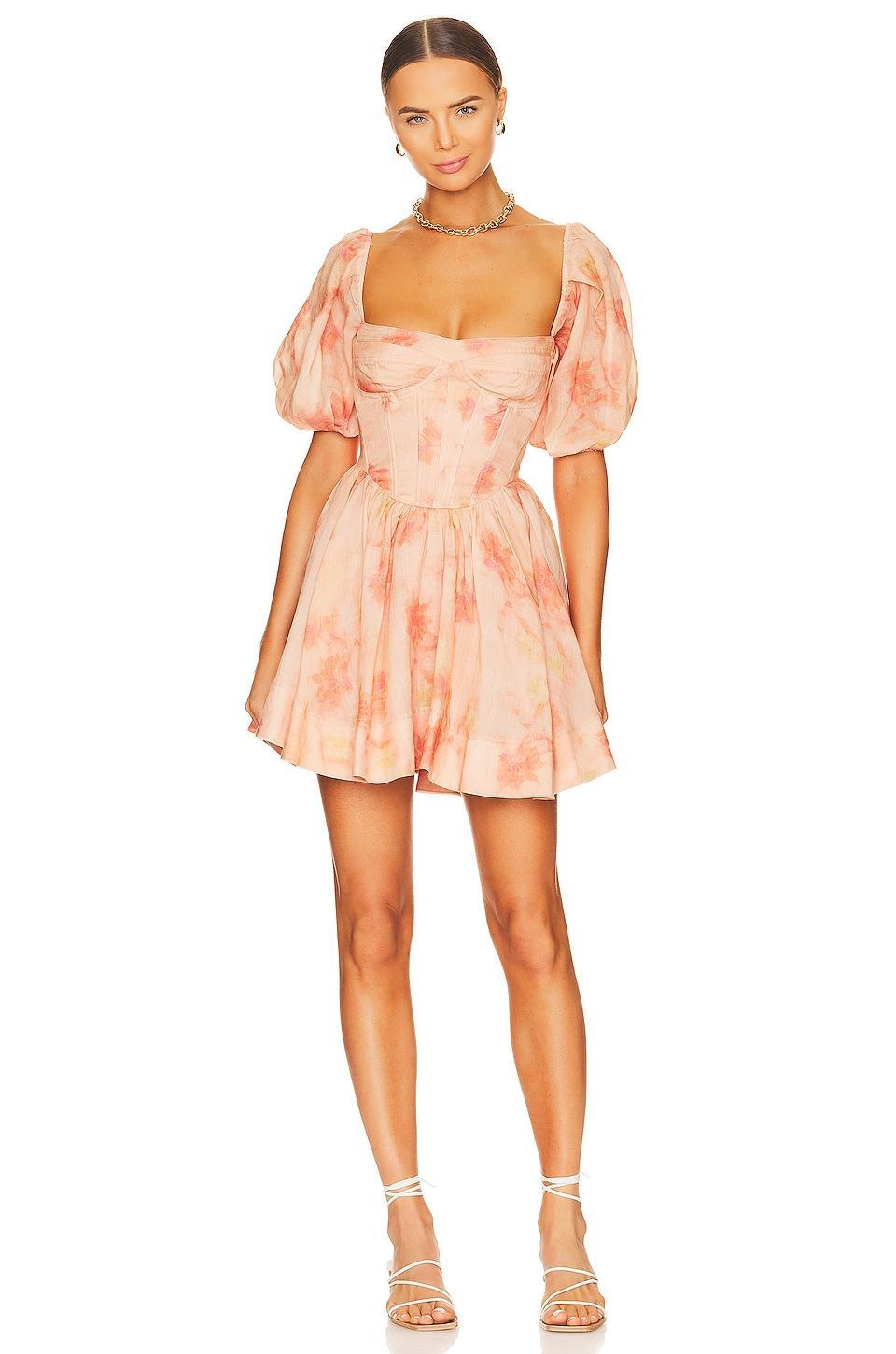 Kiah Corset Mini Dress Bardot Product Image