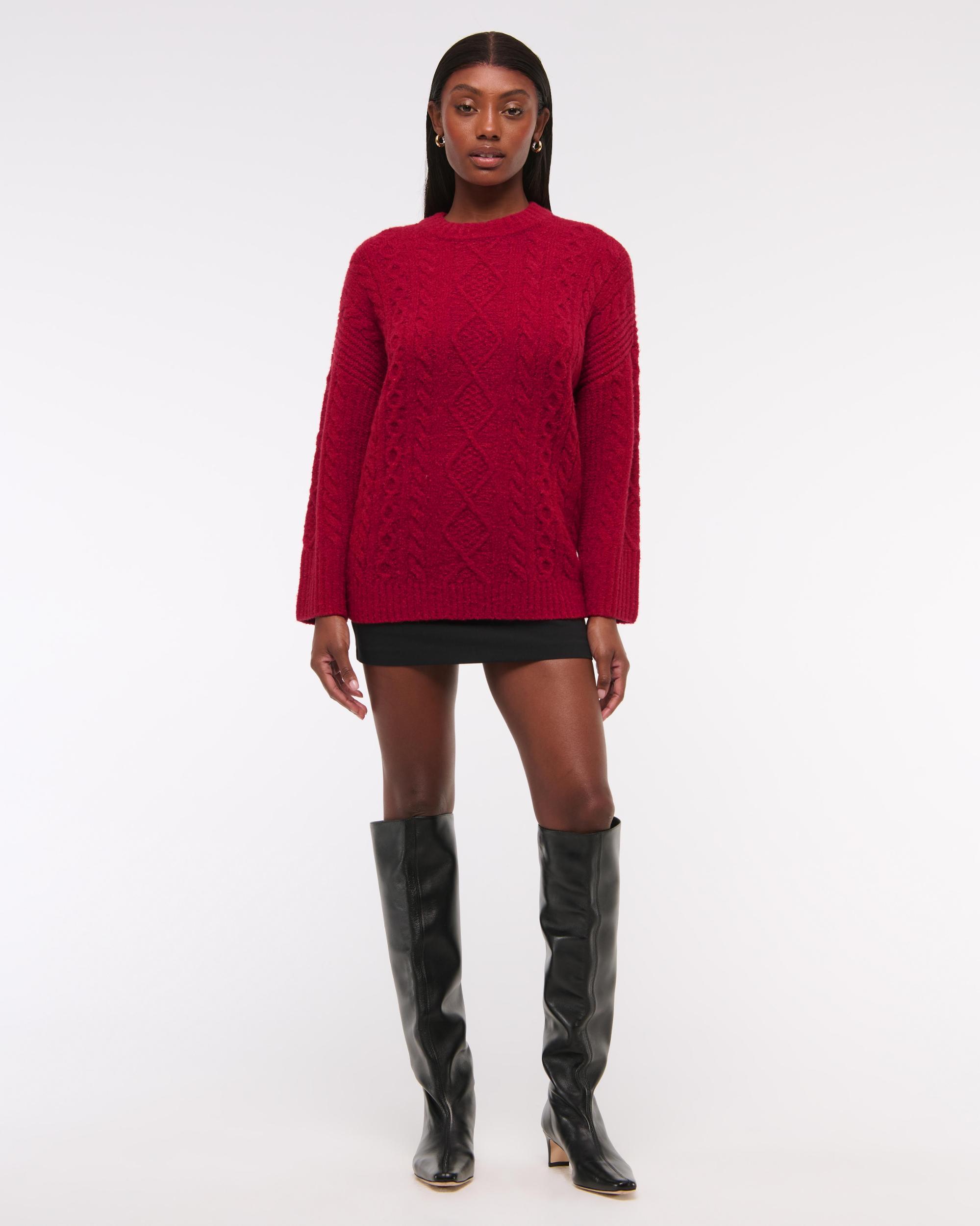 Relaxed Lounge Fairisle Crew Sweater Product Image