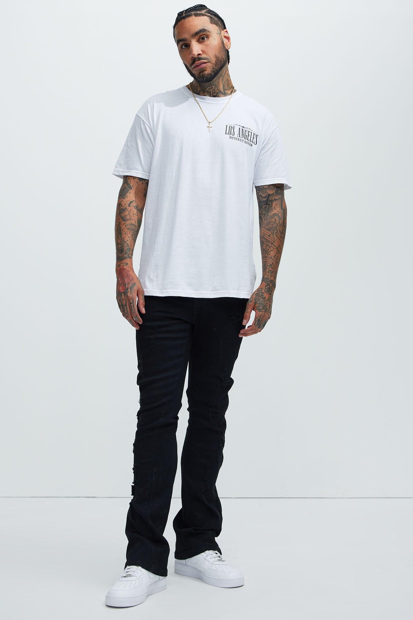 Beverly Hills In Bloom Short Sleeve Tee - White Product Image