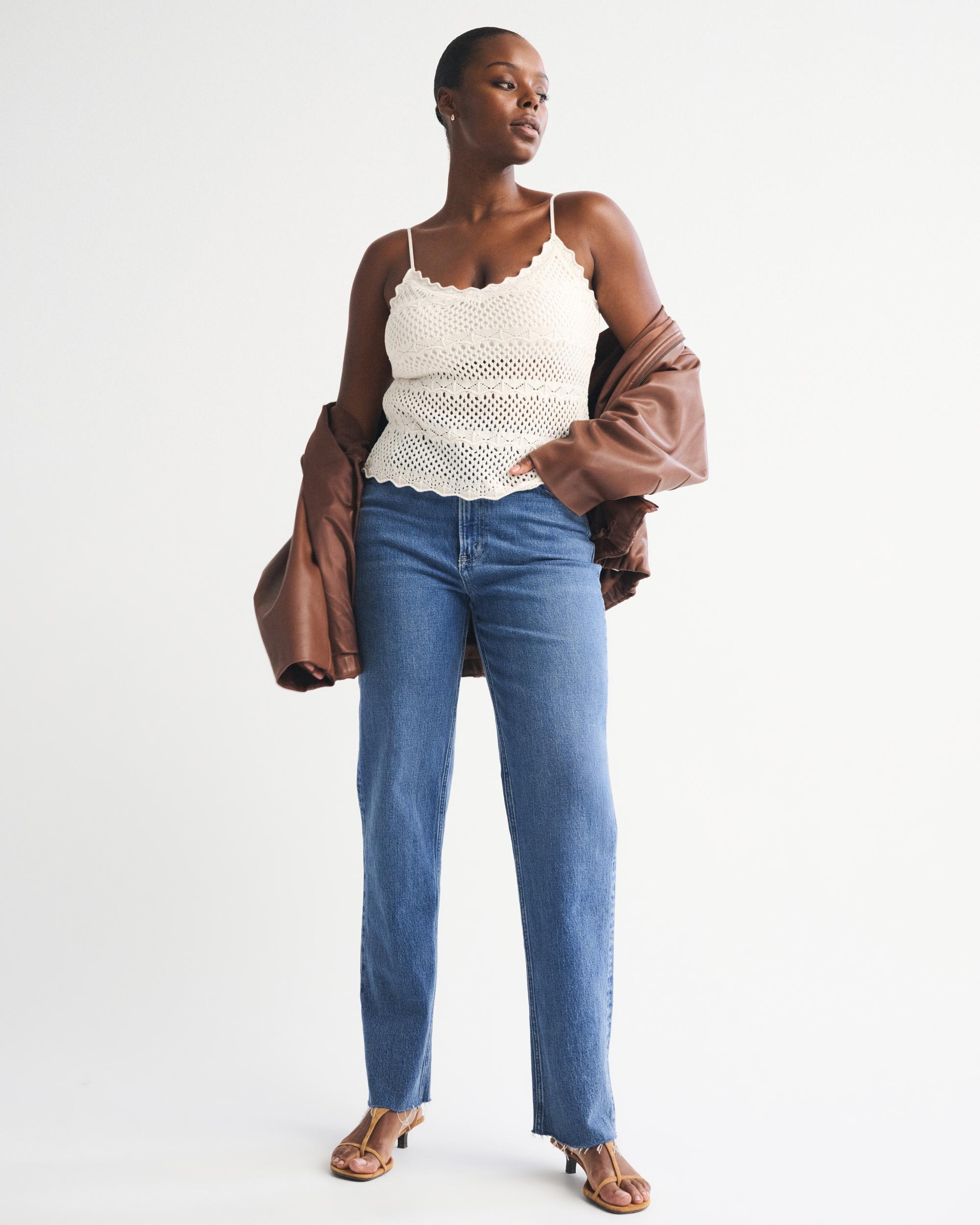 Ultra High Rise 90s Straight Jean Product Image