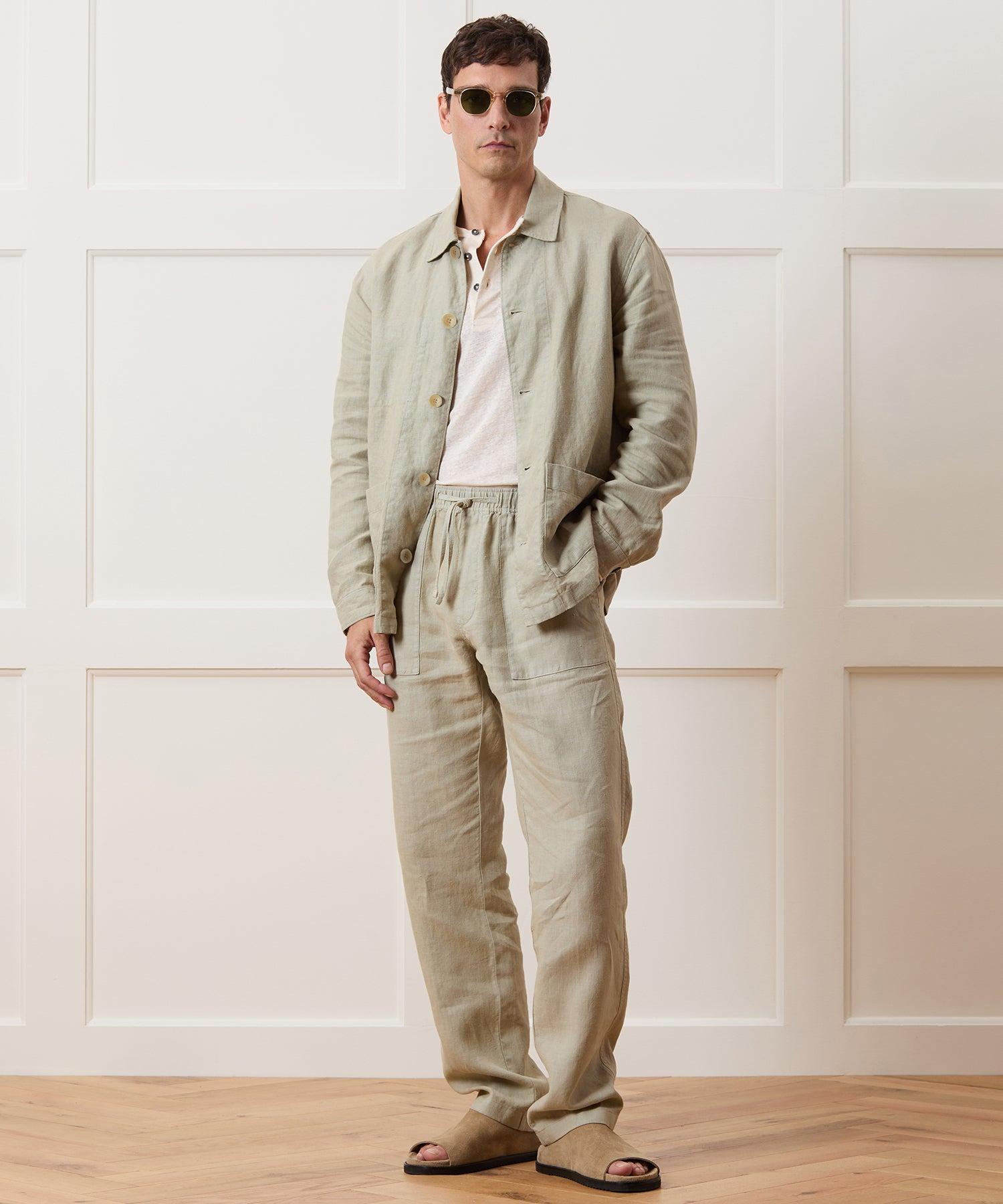 Linen Chore Jacket Product Image
