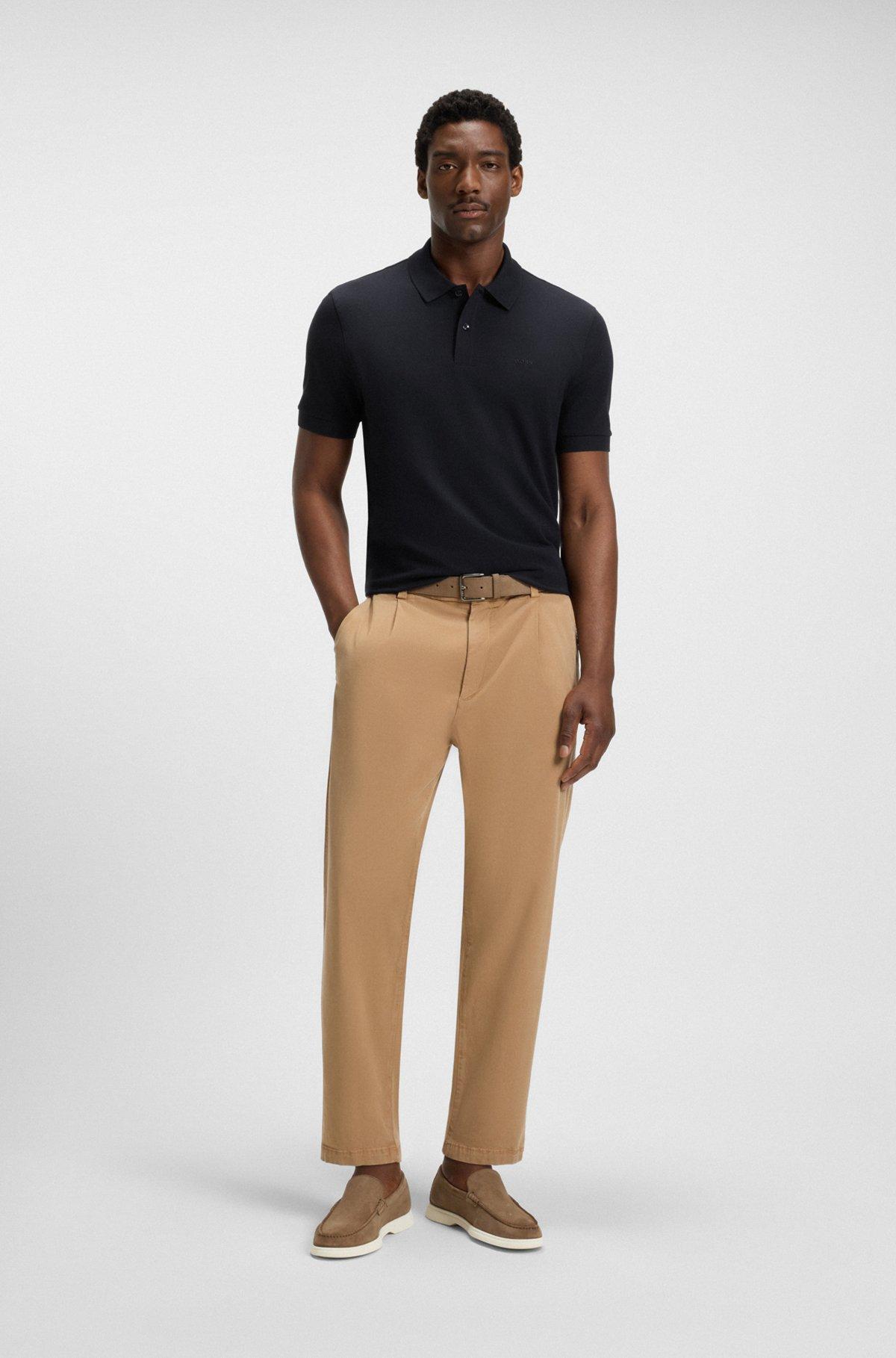 Pallas polo shirt in cotton piqué with logo details Product Image