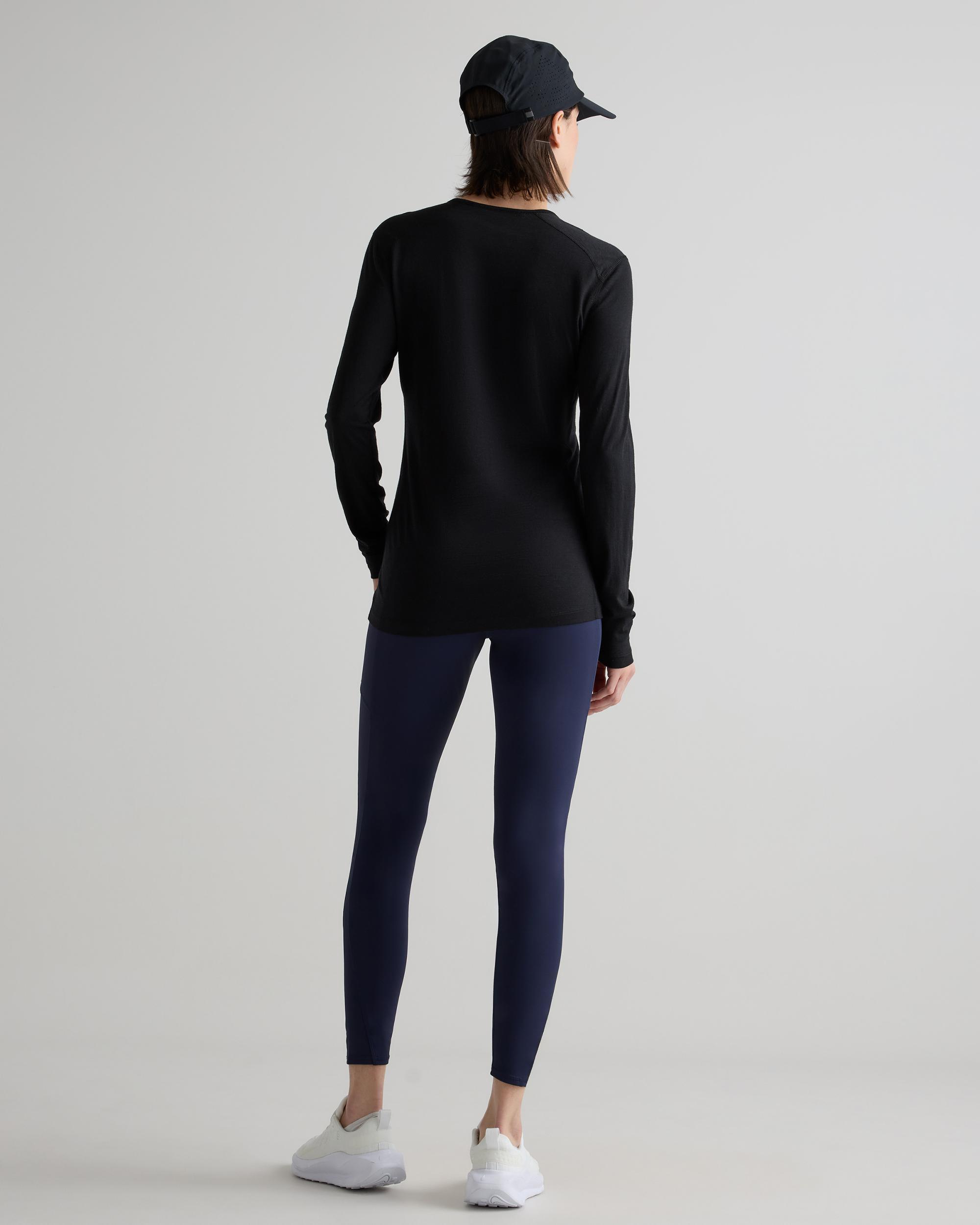 Quince | Women's 100% Merino Wool All-Season Long Sleeve Base Layer Size XL, Merino/Cotton Product Image