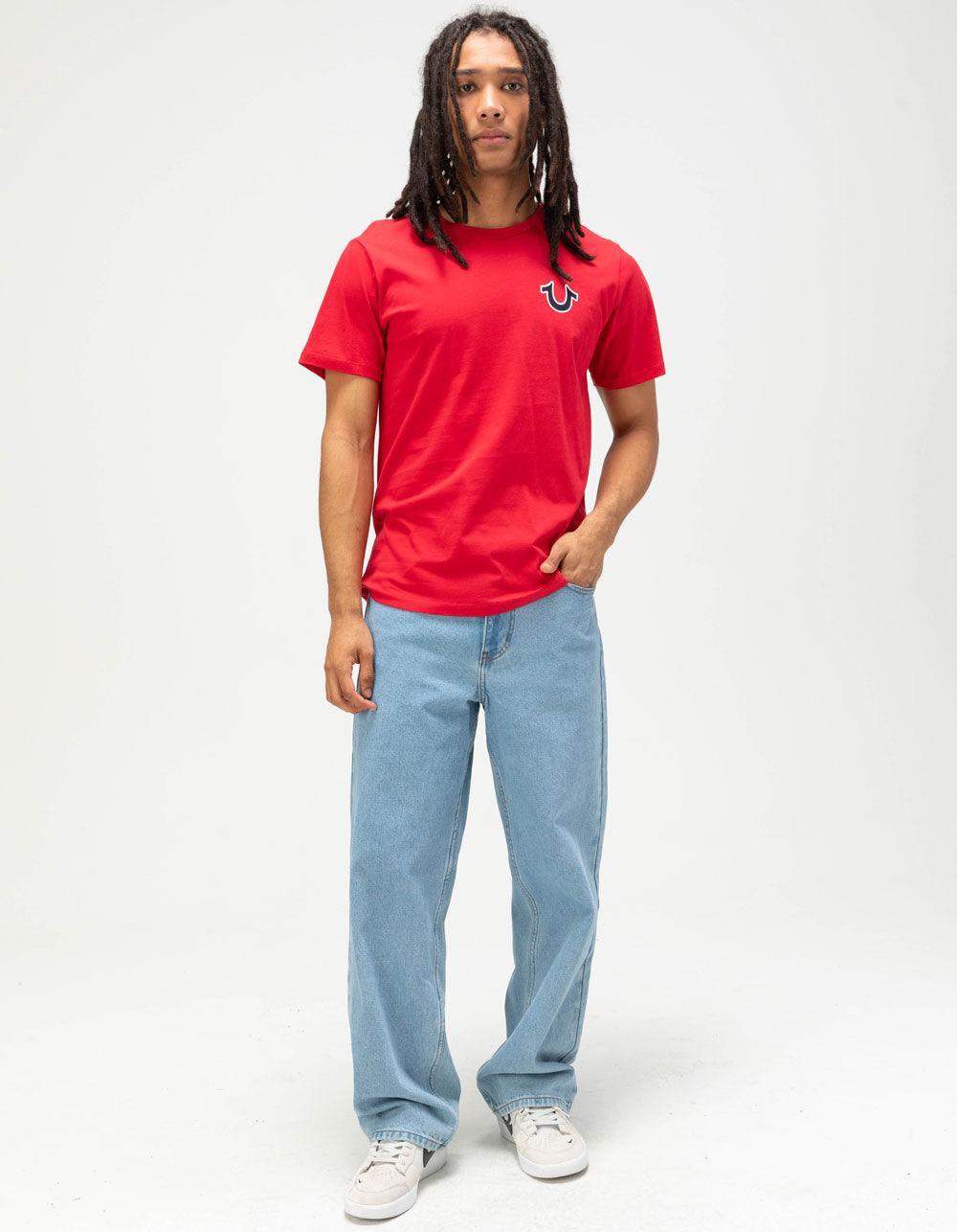 TRUE RELIGION Buddha Mens Tee - RED Product Image