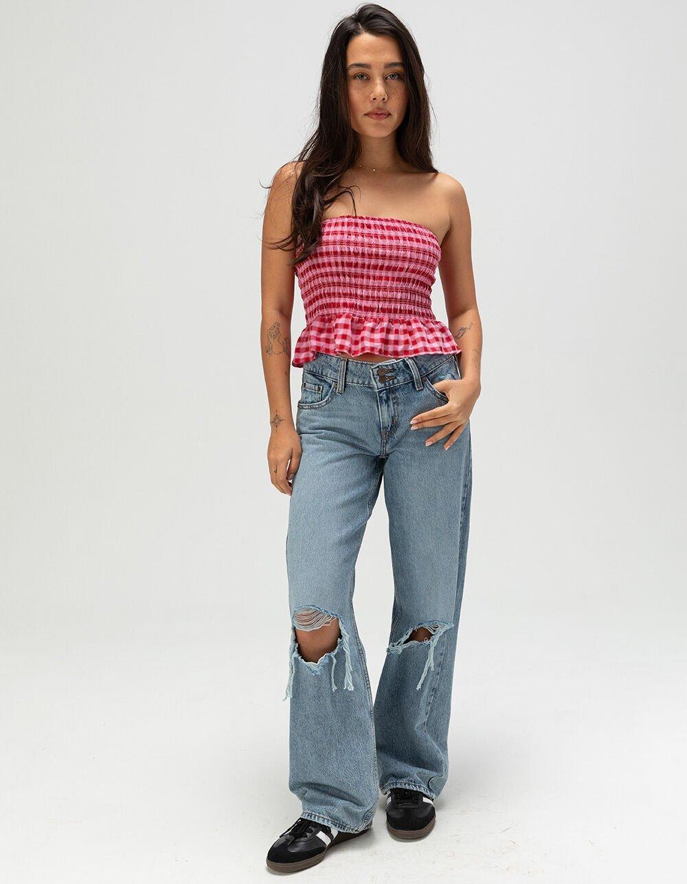 LEVI'S Superlow Loose Womens Jeans - Table Talk Product Image