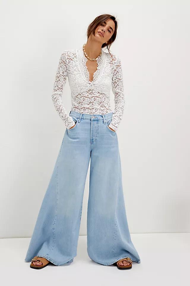 CRVY Pacifica Wide-Leg Jeans Product Image