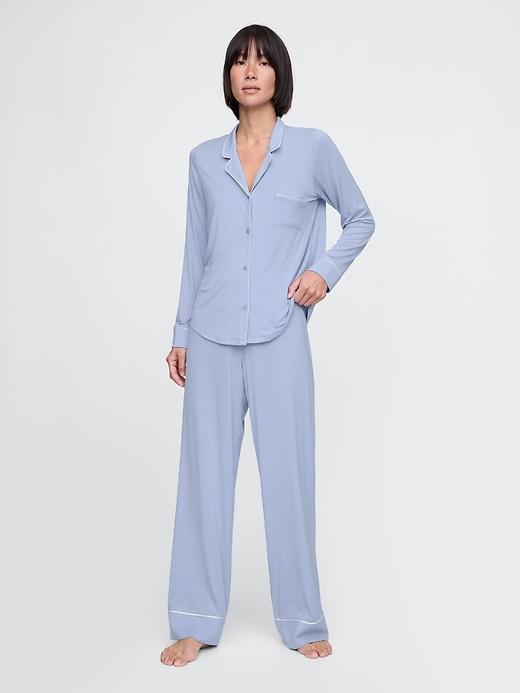 Modal Pajama Shirt Product Image