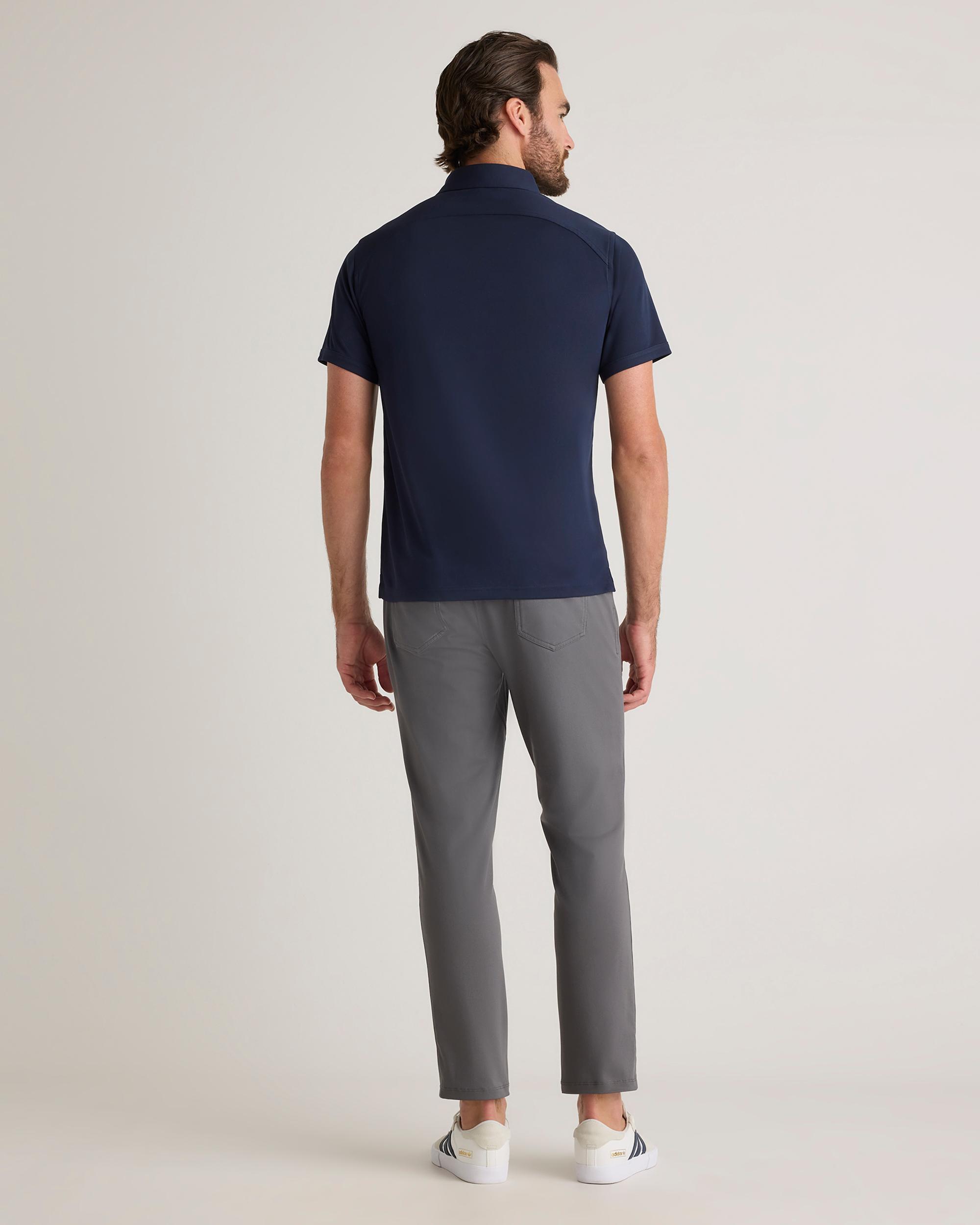 Quince | Men's Commuter Stretch Pique Polo Size XL, 100% Polyester Product Image