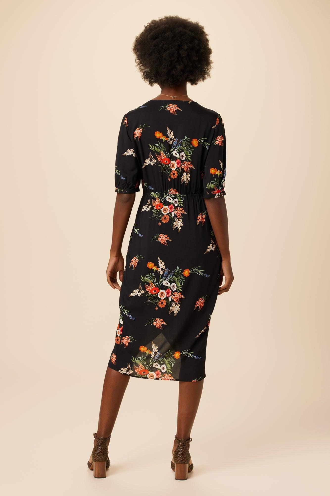 Raina Ecovero Dress - Treviso Orange - ReAmour Product Image