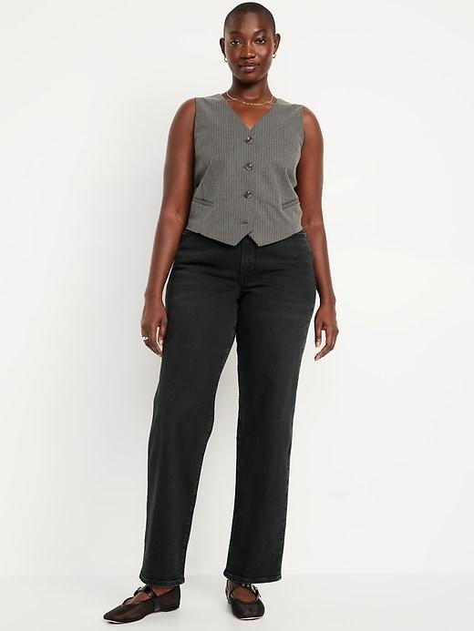 Curvy High-Waisted OG Loose Jeans Product Image