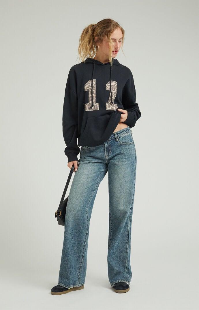 Women's Low Rise Girlfriend Jeans - Product Image
