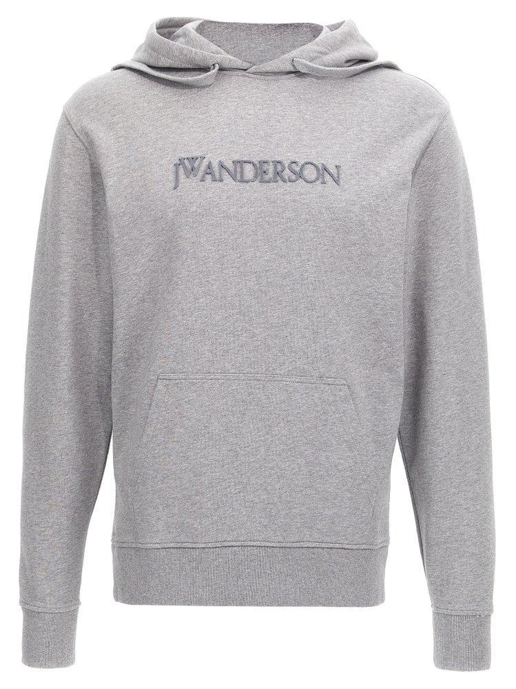 JW ANDERSON J.w.anderson Women 'logo Embroidery' Sweatshirt In Gray Product Image