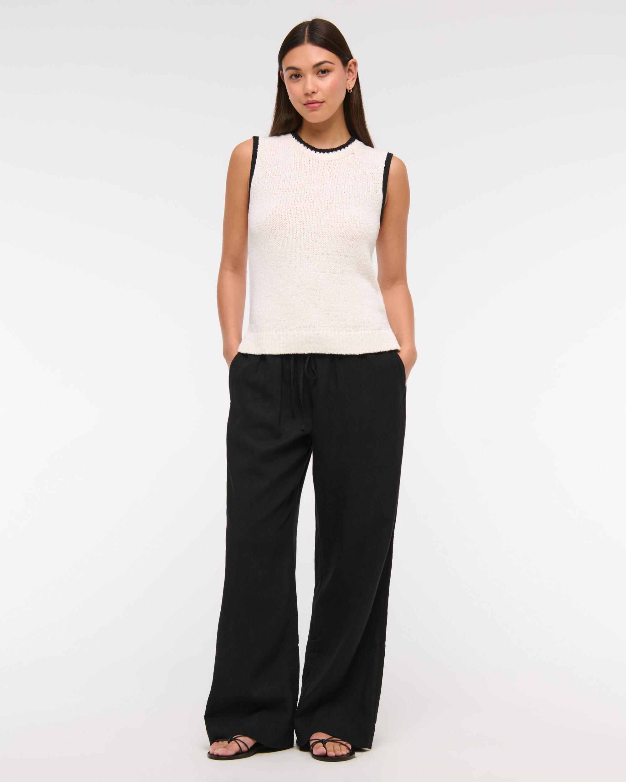 Textural Crew Shell Top Product Image