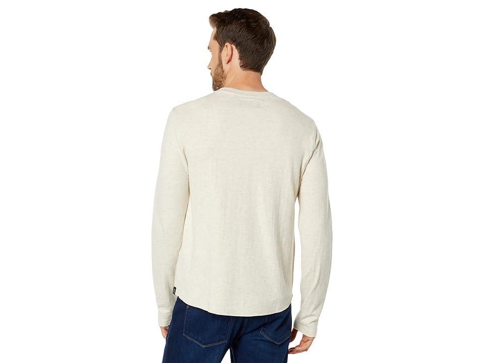 Lucky Brand Mens Duo-Fold Henley Long Sleeve Sweater Product Image