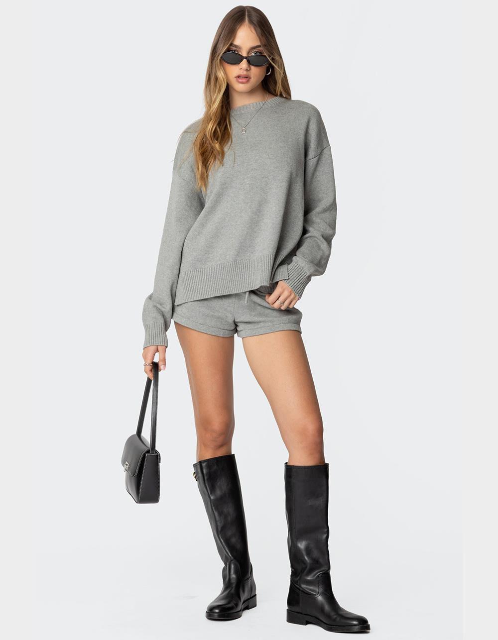 EDIKTED Riley Oversized Knit Sweater Product Image