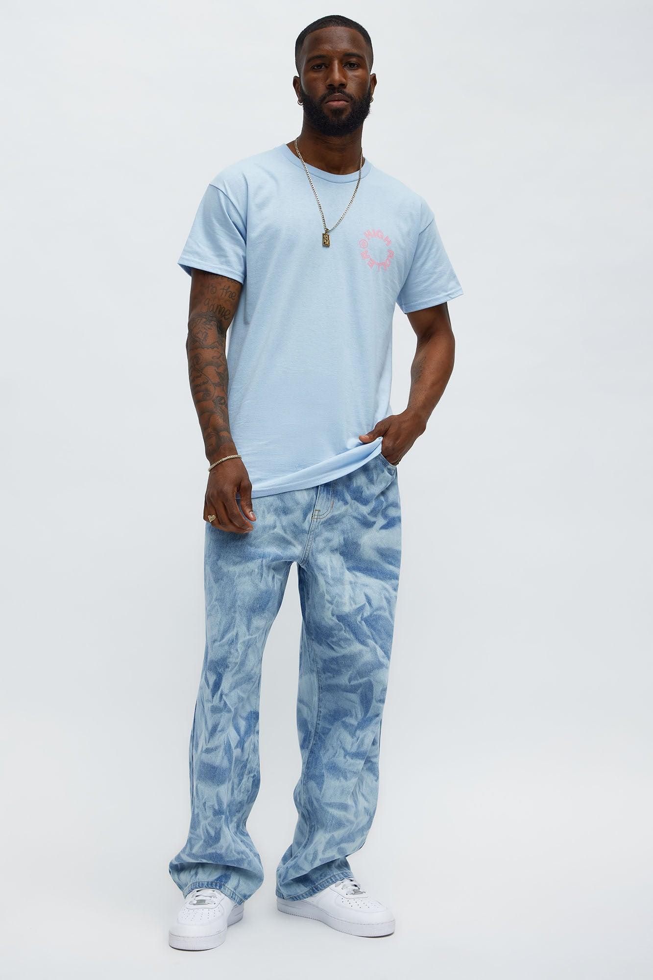 Baggy Get You There Jeans - Light Blue Wash Male Product Image